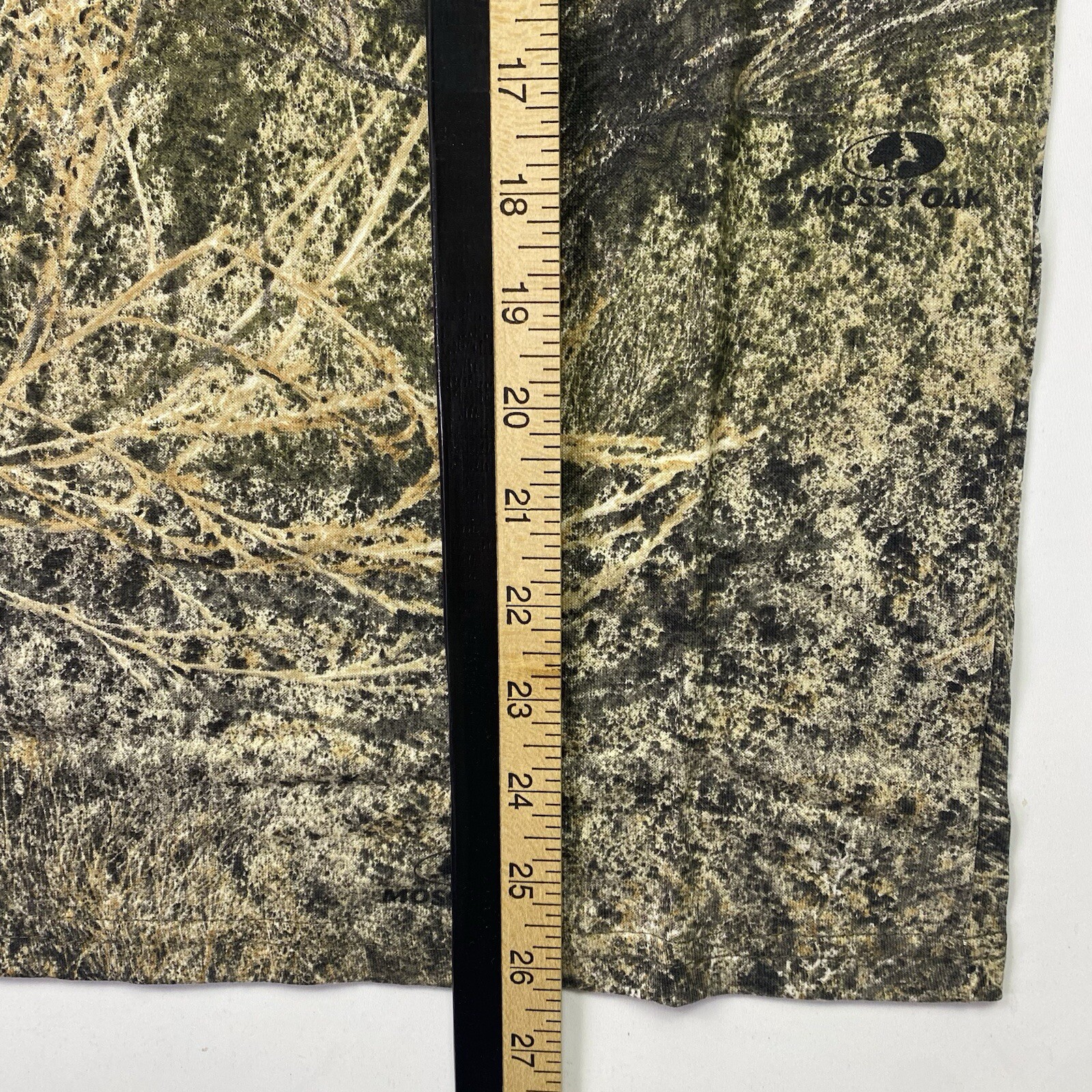 Magellan Mossy Oak Youth XL Long Sleeve Brush Camo Hunting Shirt Cotton Casual