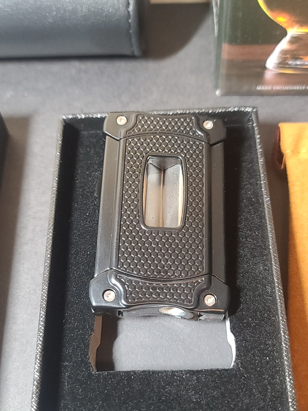 Bob Dylan HEAVEN'S DOOR! Cigar Cutter & Holder, Pins, Matches, & Whiskey Glass!