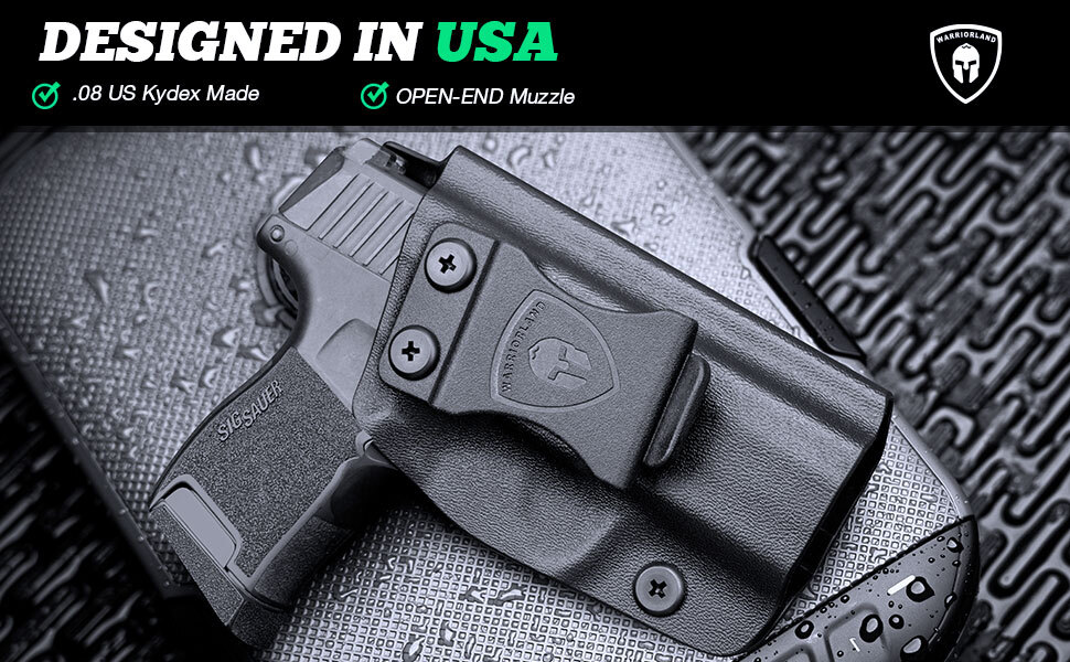 IWB KYDEX Holsters Fit Sig Sauer P365/P365 SAS/P365X/Sig Sauer P365XL Pistol