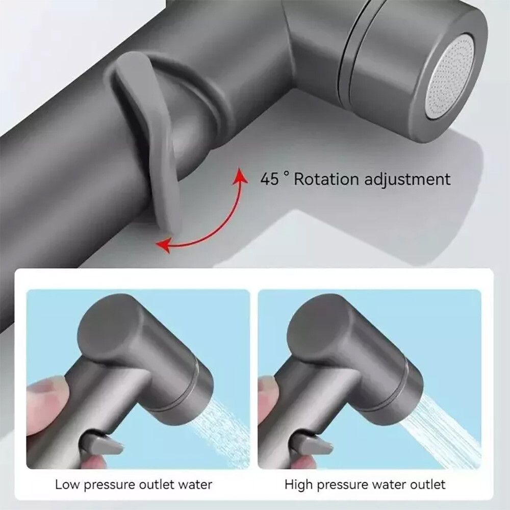 Toilet Faucet Splitter 2 Way 1-In-2-Out Dual Control Valve for Bidet and Shower.