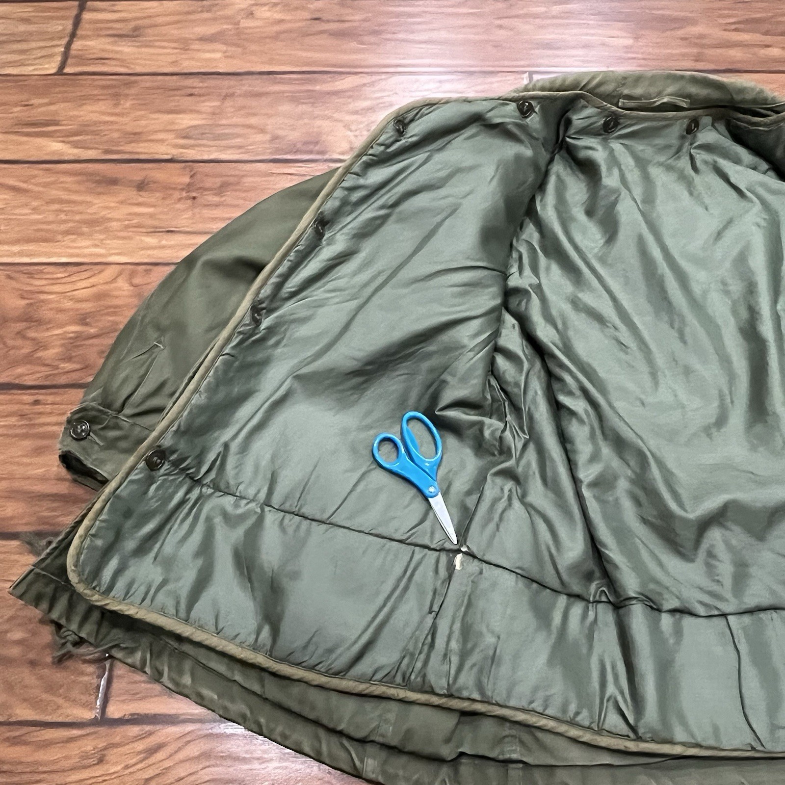 Vintage M-1951 Field Jacket OG 107 Mens Small Regular W/Liner Military READ!!!!