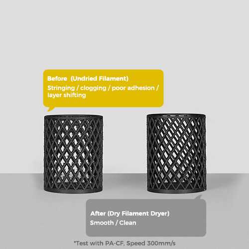 Creality Space π Dryer Quick dry adjustable temp Dec 11 launch stylish design