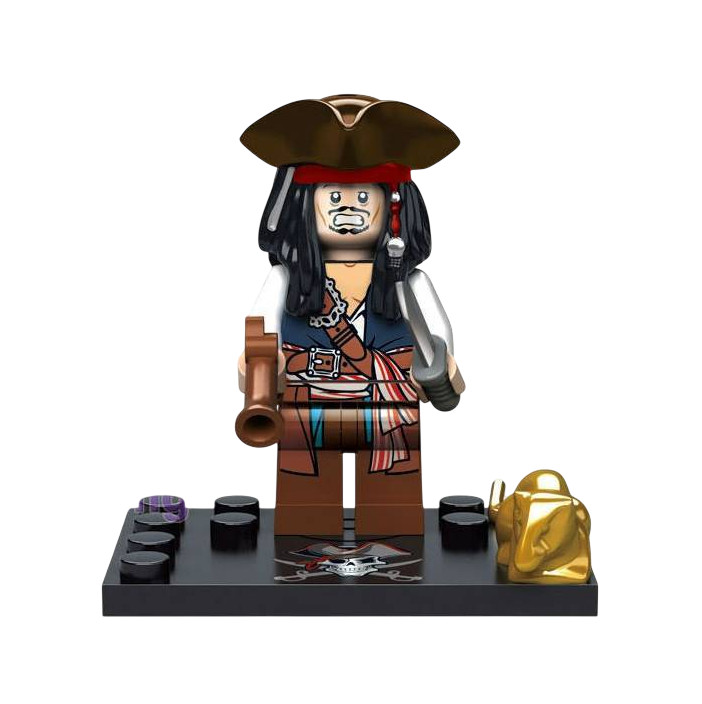 MOC LEGO Pirates Of The Caribbean! Jack, Will, Davy Jones - BUNDLE AND SAVE!