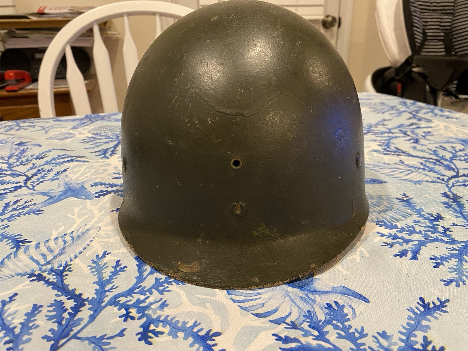 Vietnam Era M1 Helmet Liner Micarta 1952 W/ 1964 Sweatband