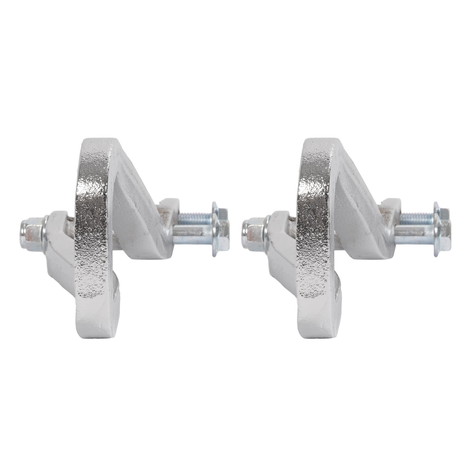 Front Chrome Tow Recovery Hooks w/ Bolts For GMC Sierra 1500 2019-2025 #84195902