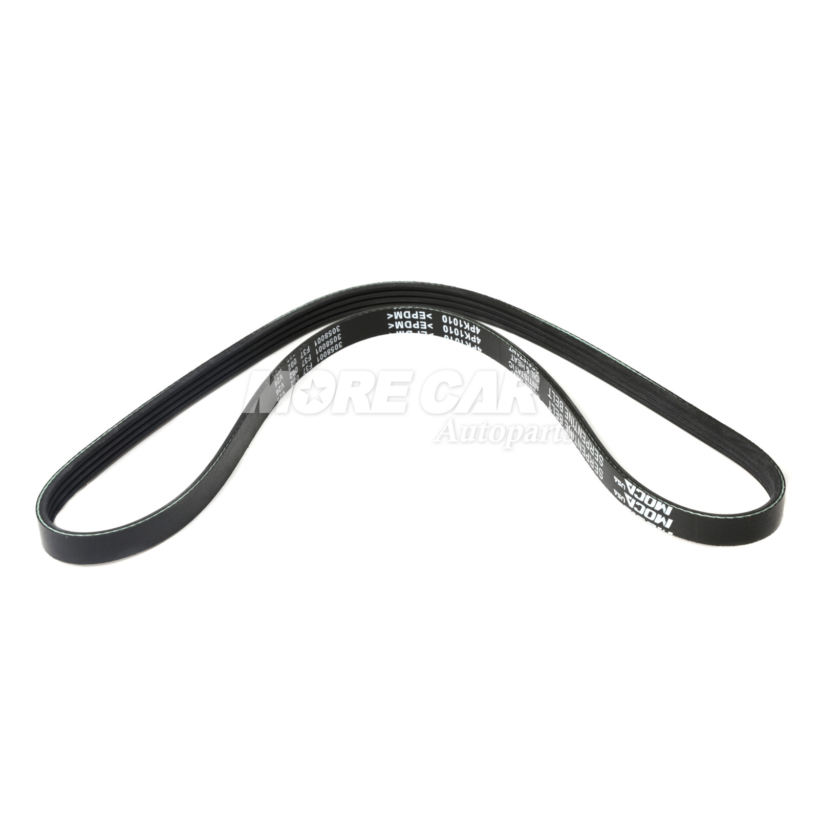 EPDM 2 Drive Belt Set for 2001-2005 Honda Civic Acura Alt-AC-Pwr 6PK990-4PK1010