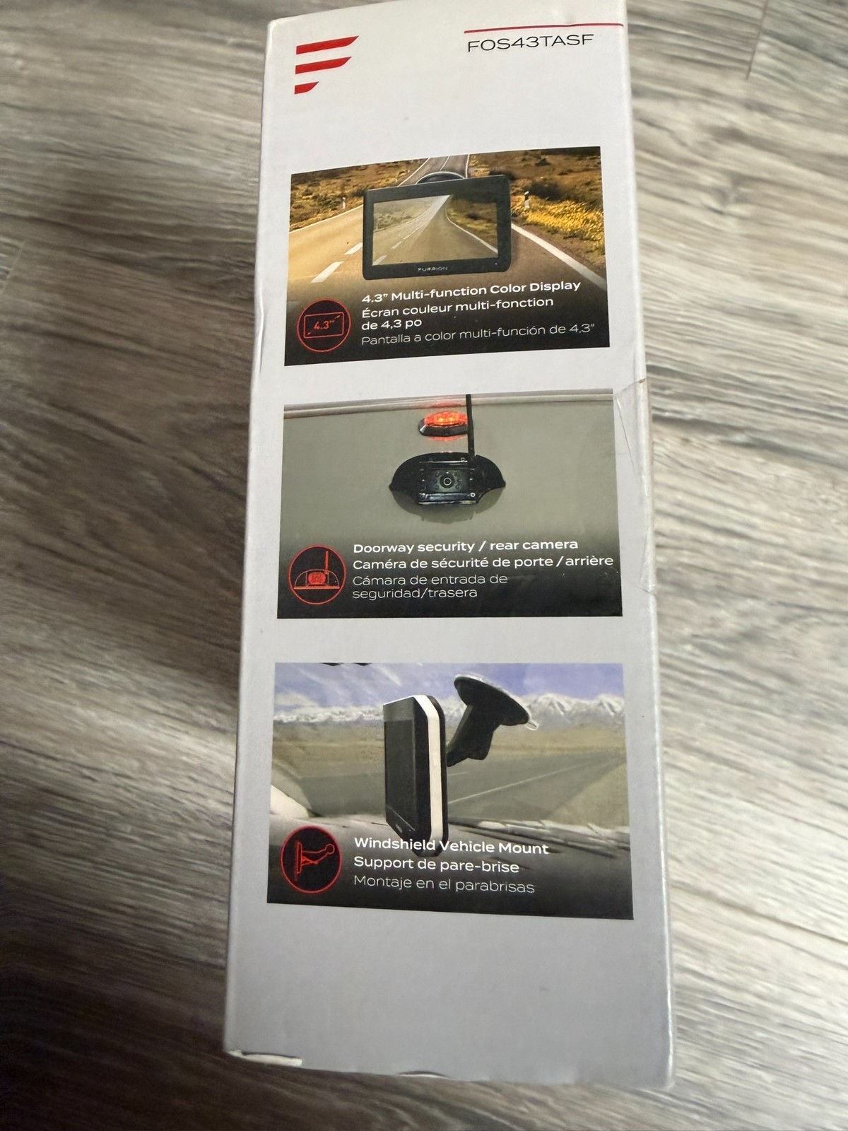 Furrion Vision S, Vehicle Observation System, 4.3" Monitor, FOS43TASF