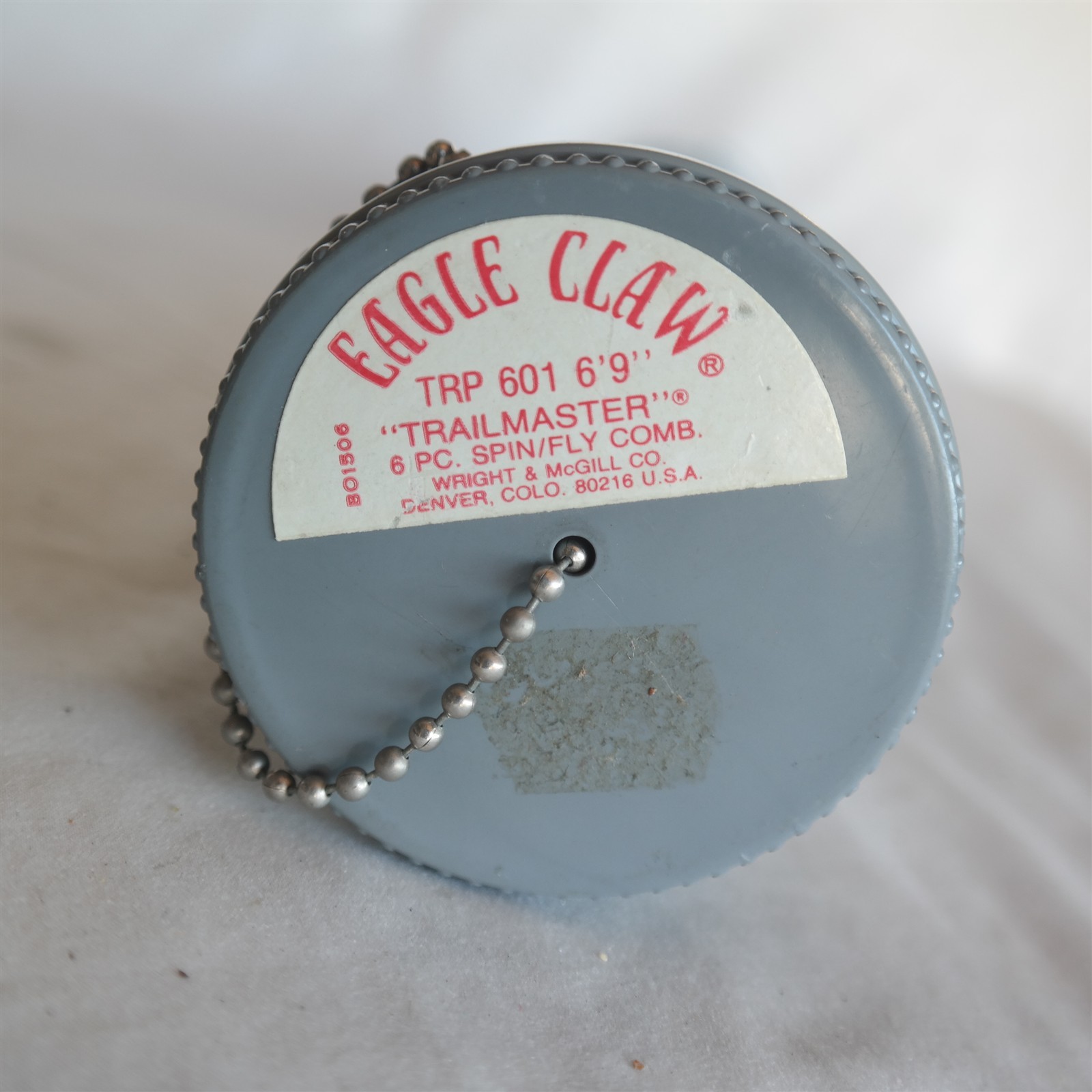 Vtg Eagle Claw Trailmaster 6 pcs Spin / Fly Rod Combo Wright & McGill TRP 601