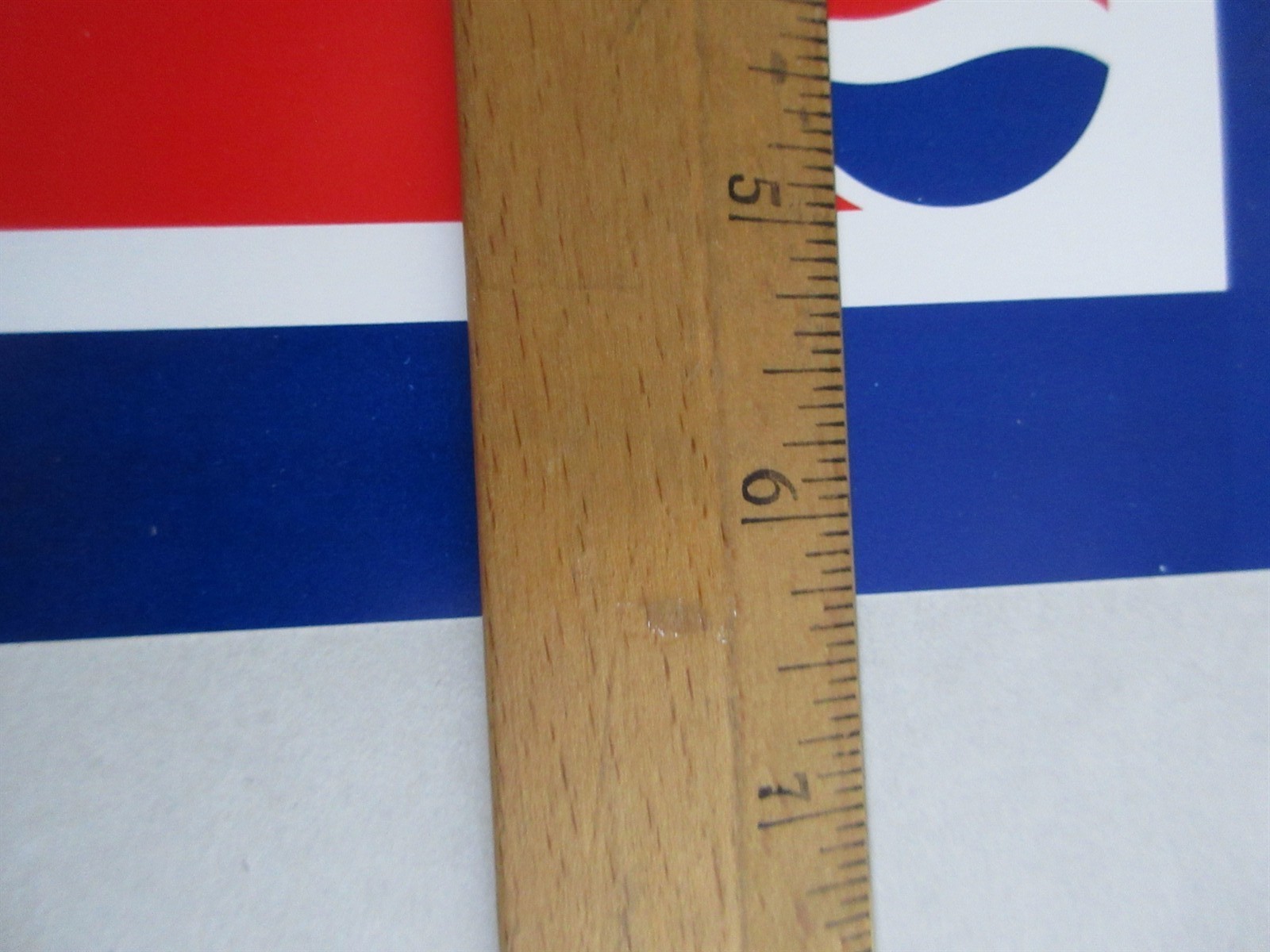 Vintage Pepsi-Cola Pepsi End Cap Display Sign Shelf Tag vintage