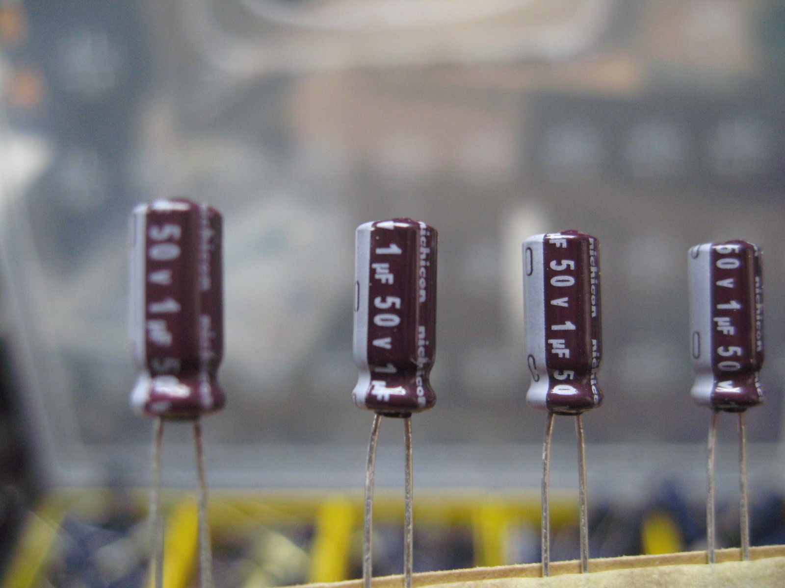 Nichicon - LD Series - Radial Electrolytic Capacitors - 50V 1uF - 10 Pieces