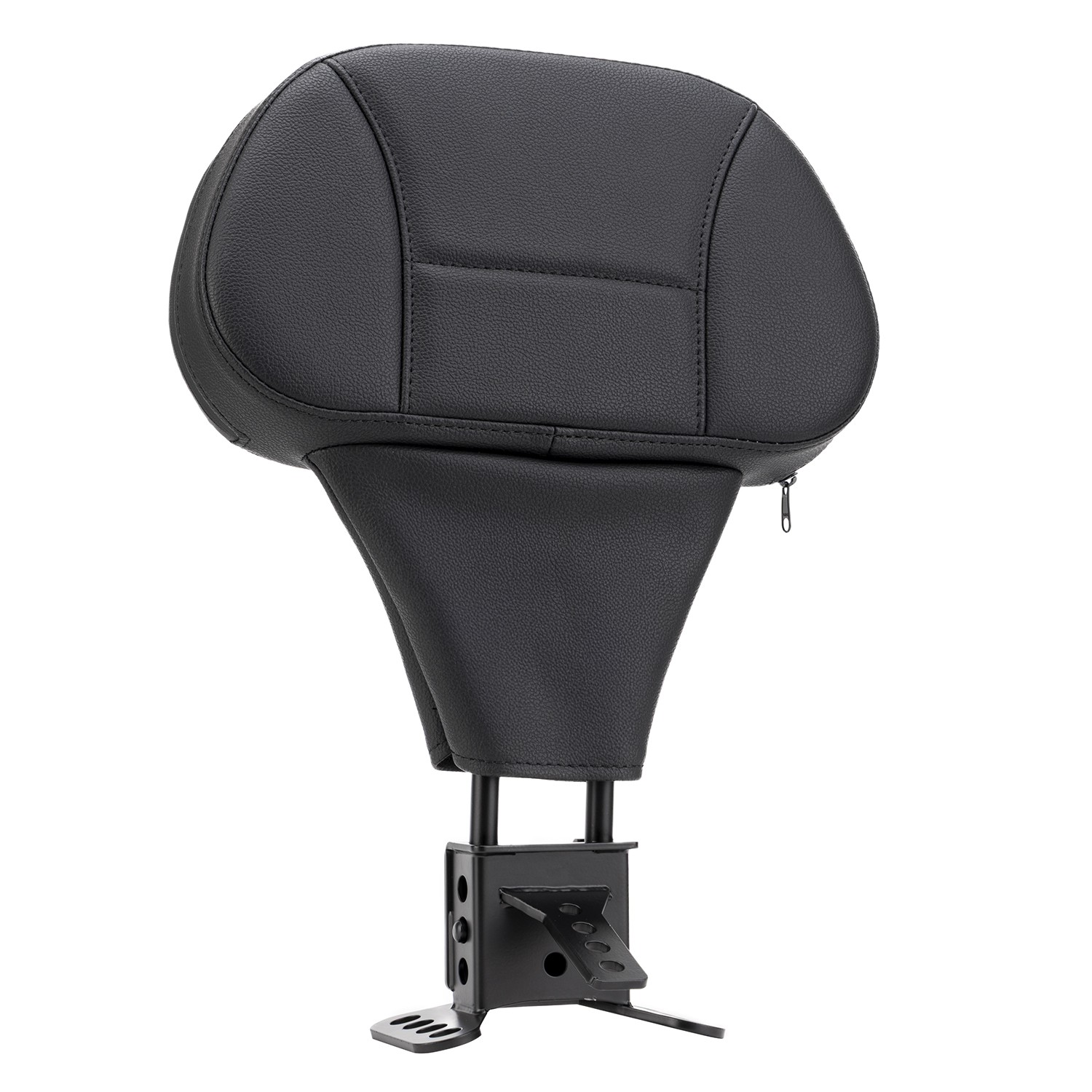 Plug-In Driver Rider Backrest Pad For Harley Touring Road Street Glide 2009-2026
