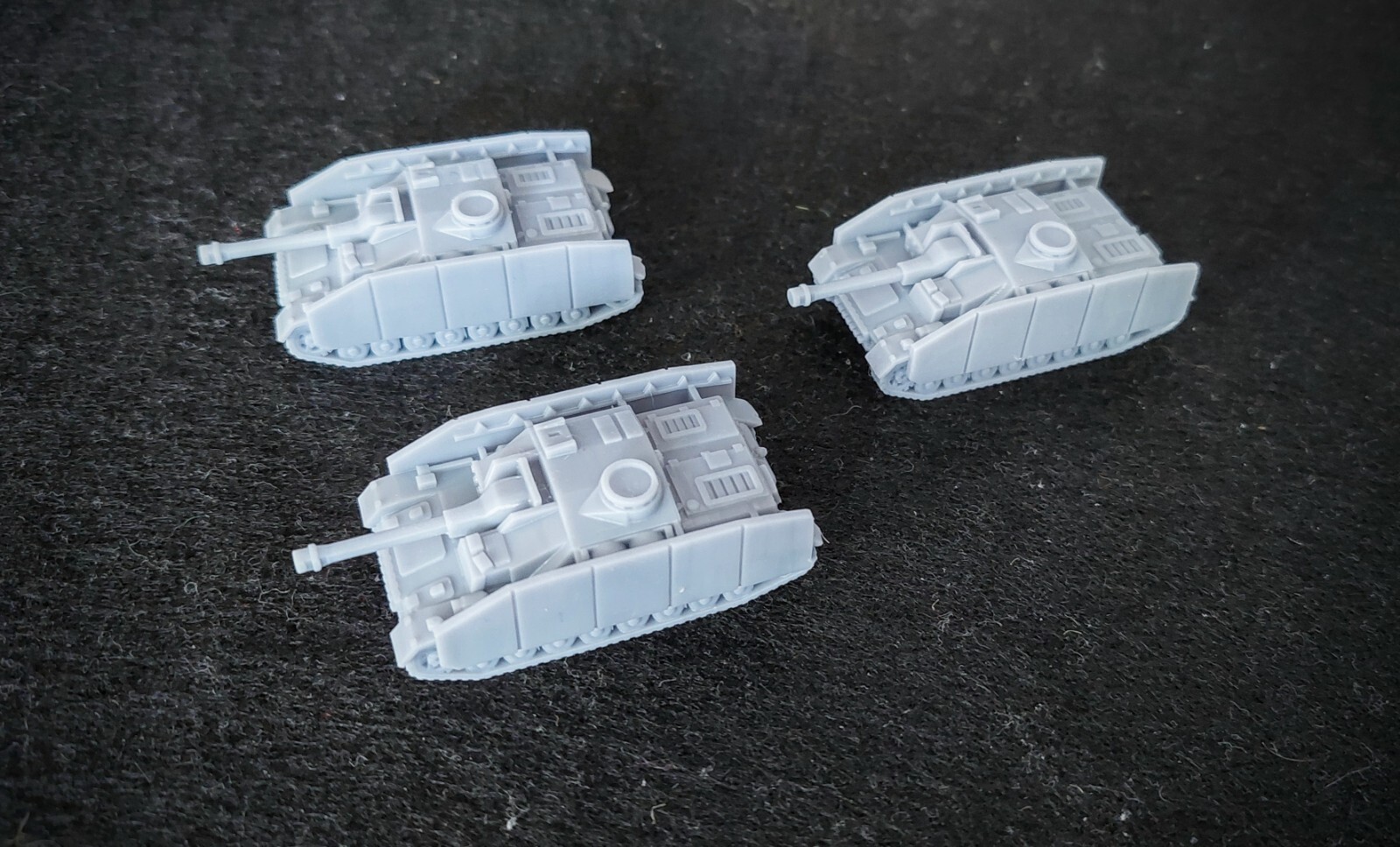 HO Scale German StuG IV Tank Destroyer Platoon X5 Lot Fow 1/87th
