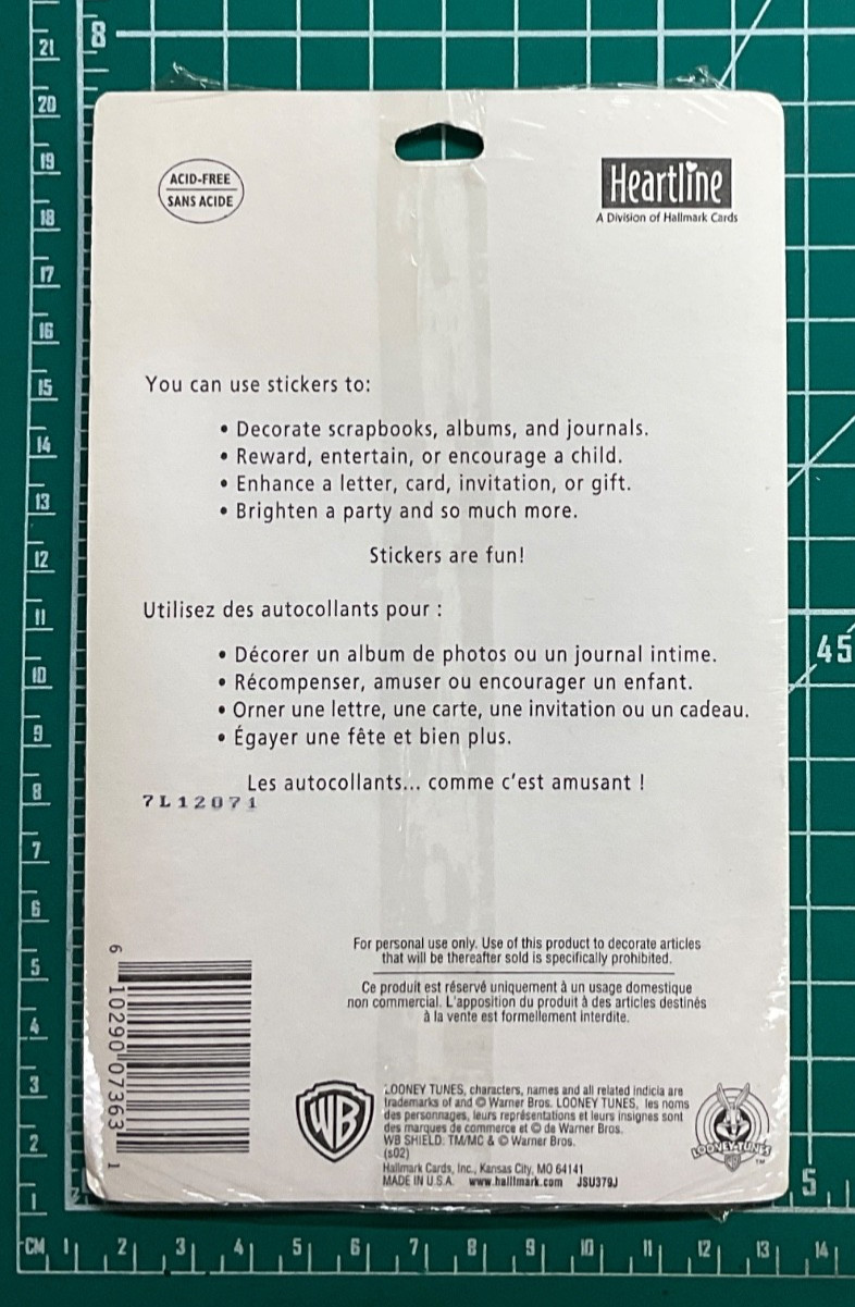 Cartoons Sesame St Looney Tunes DC New Stickers Sticker You Choose, YOU PICK