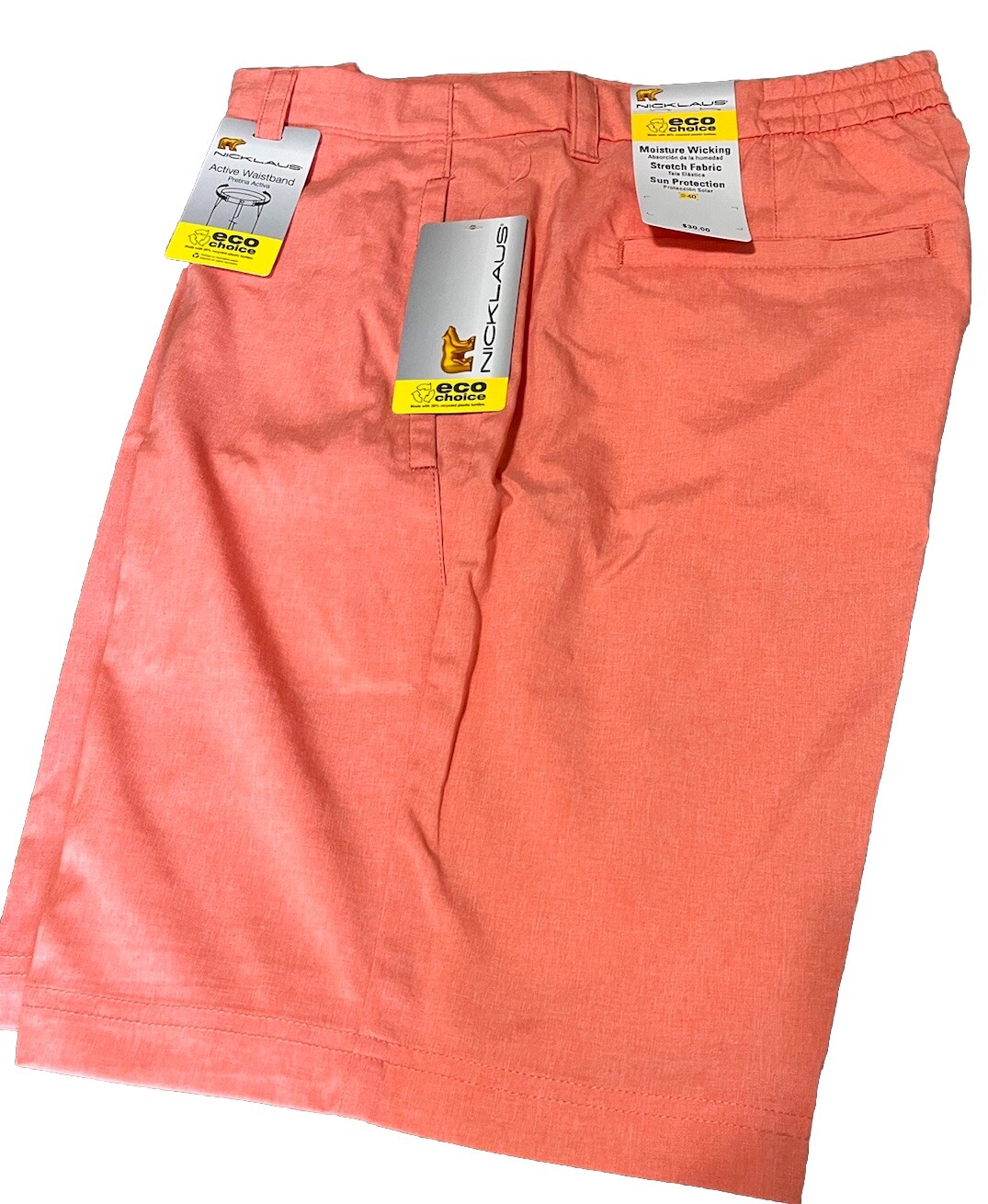 NWT Mens Dress Shorts By Nicklaus Multiple Sizes!!
