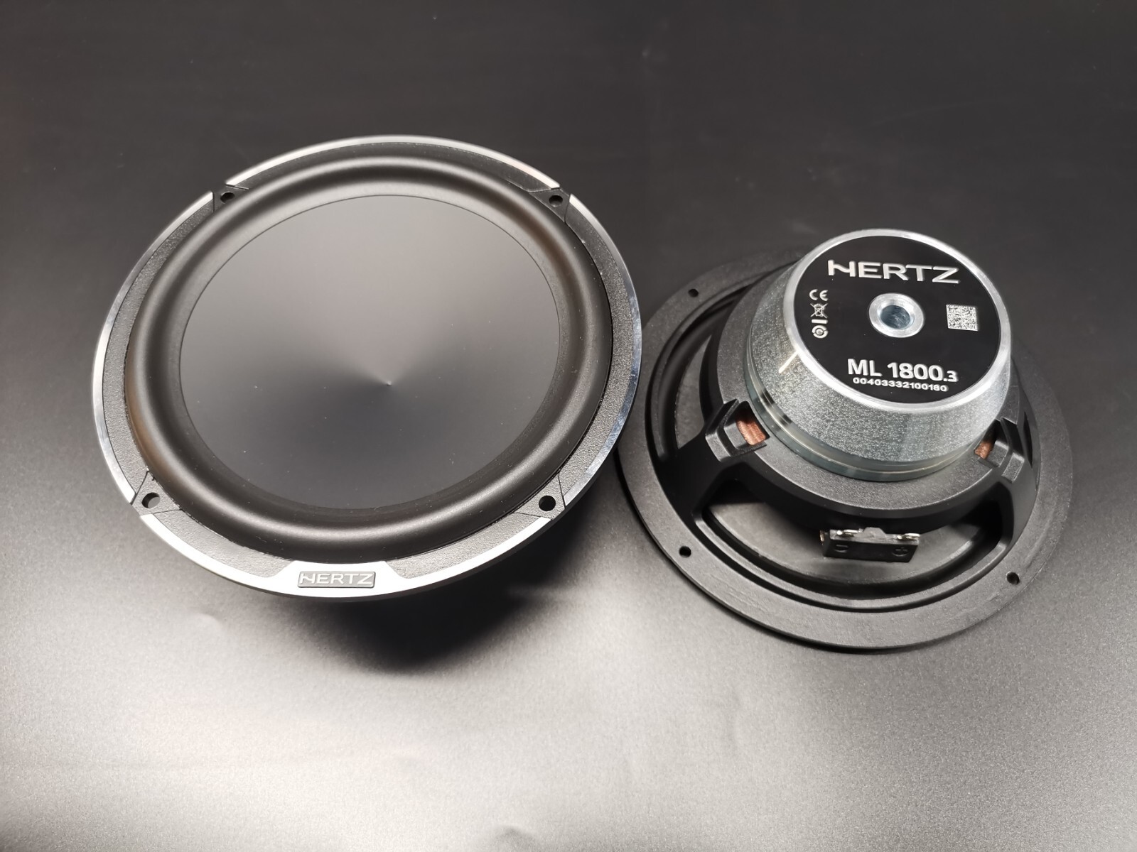 Hertz  ML1800.3, 1 Set  New  Woofers Hertz Mille ML1800.3