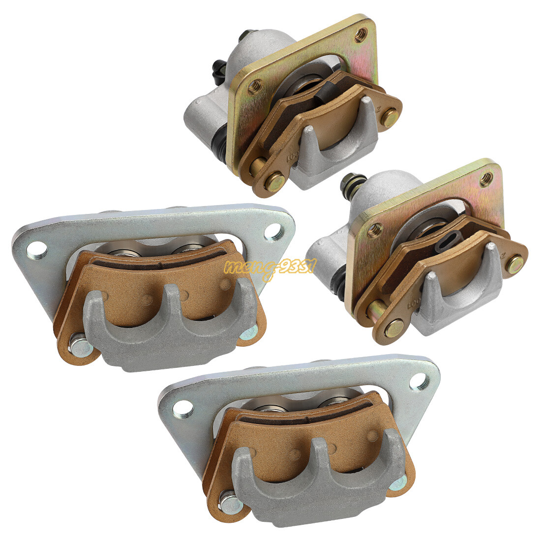 Rear & Front Brake Calipers for Polaris RZR 800 2008-2014 RZR S 800 2009-2014