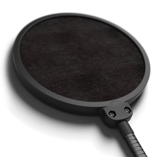 Studio Microphone Wind Screen Pop Filter Mask Shield Double Layer