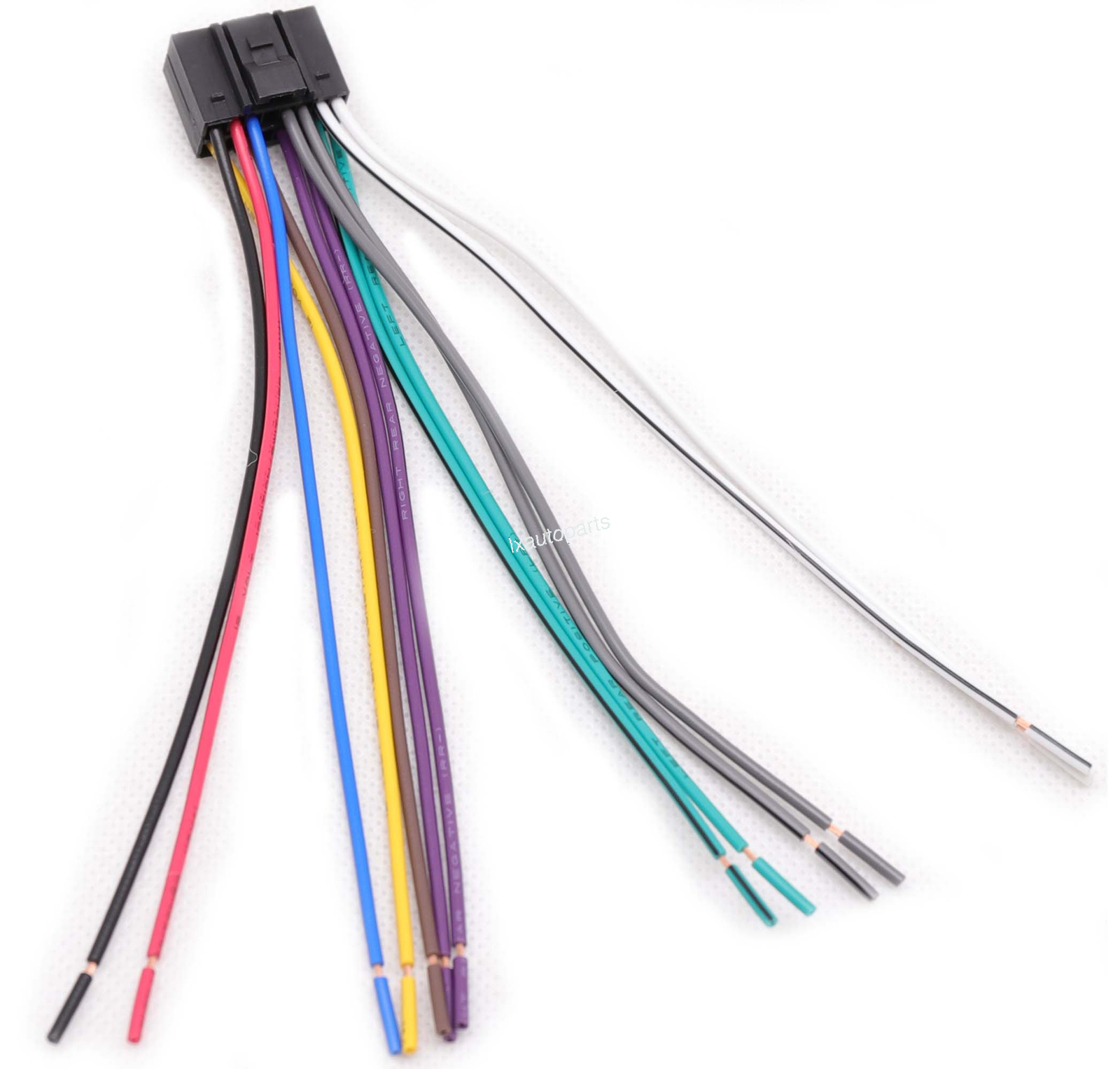 For Kenwood KDCC KRC Aftermarket 16-PIN Radio Plug Stereo Wire Harness Adapter