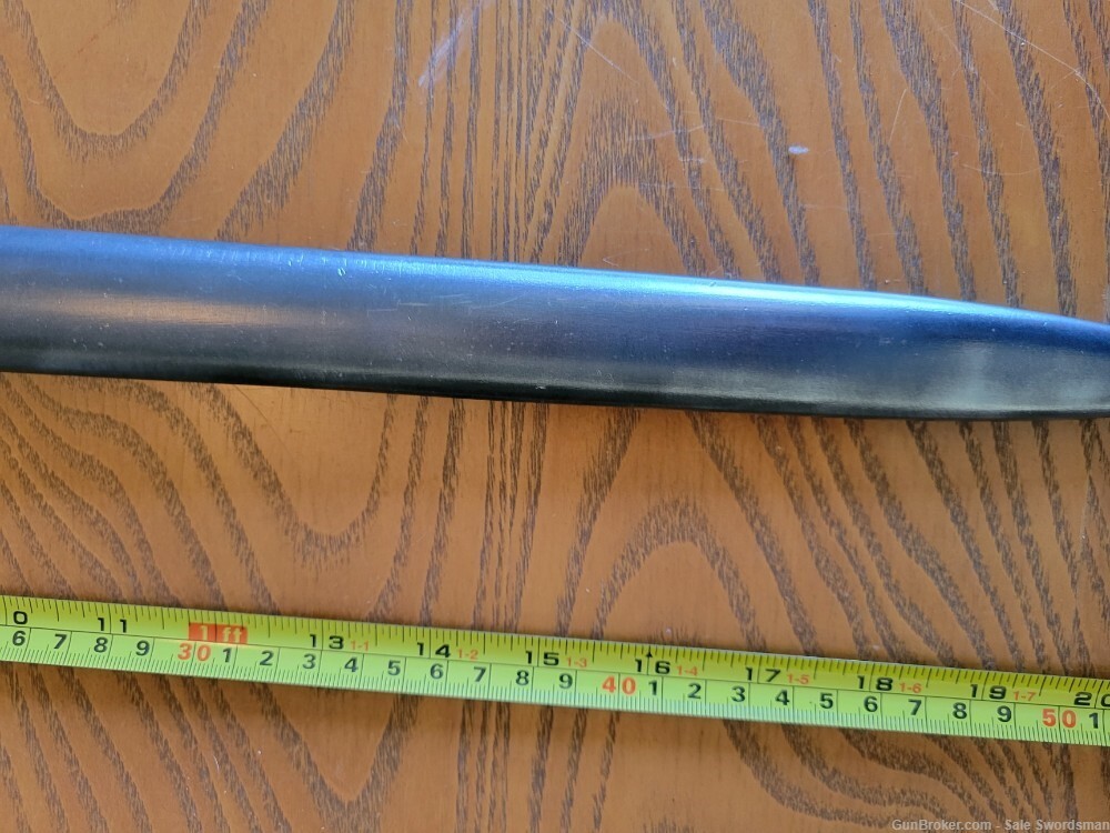 Modified Eagle Head Bowie Knife with Scabbard and Frog Used