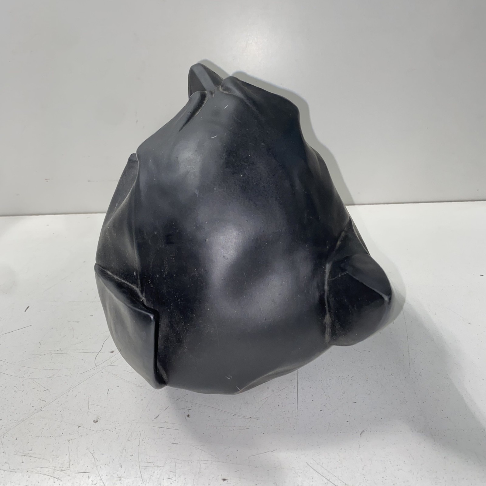 Batman Black Full Head Rubber Mask for Cosplay Fair, Used