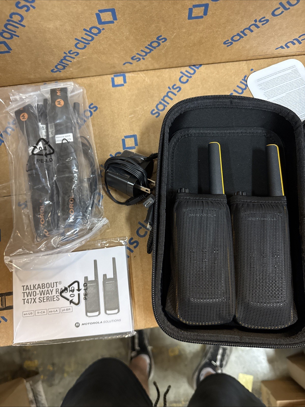 Motorola Talkabout Two-Way Radio T47x Series