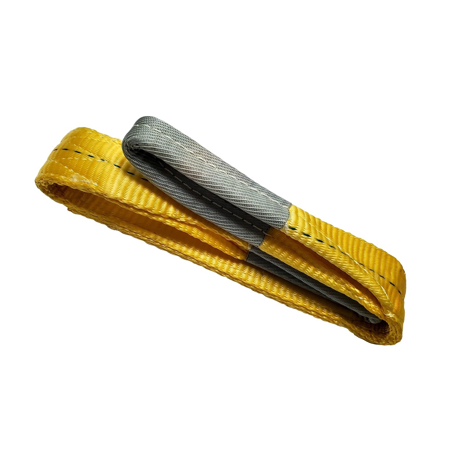 2" x 3 /6 / 9ft 2 Ply Polyester Flat Eye Lifting Sling Strap Web Sling 6200 lbs