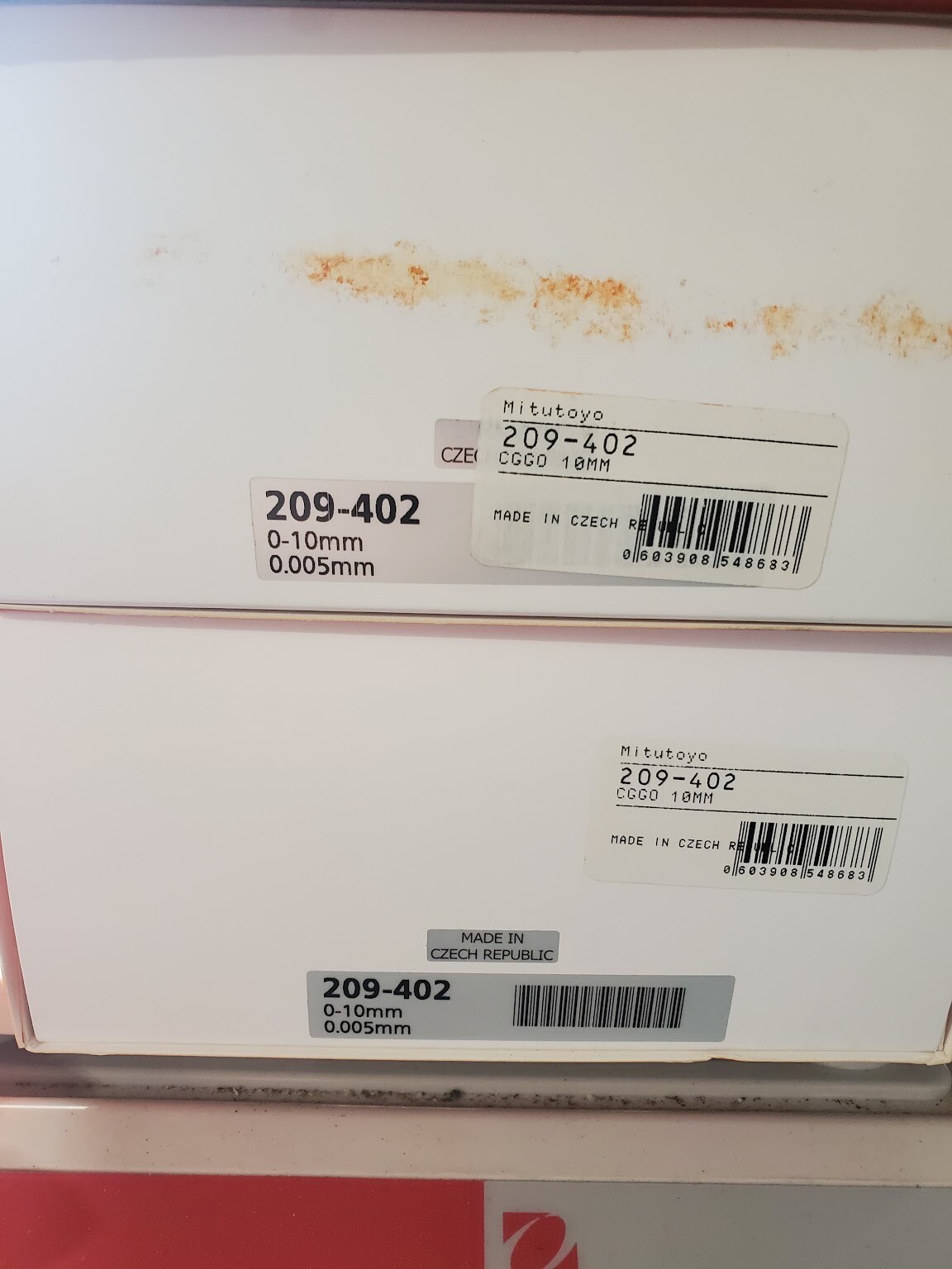 Mitutoyo Outside Dial Caliper Thickness Gauge Gage 0-10mm / 0.005mm