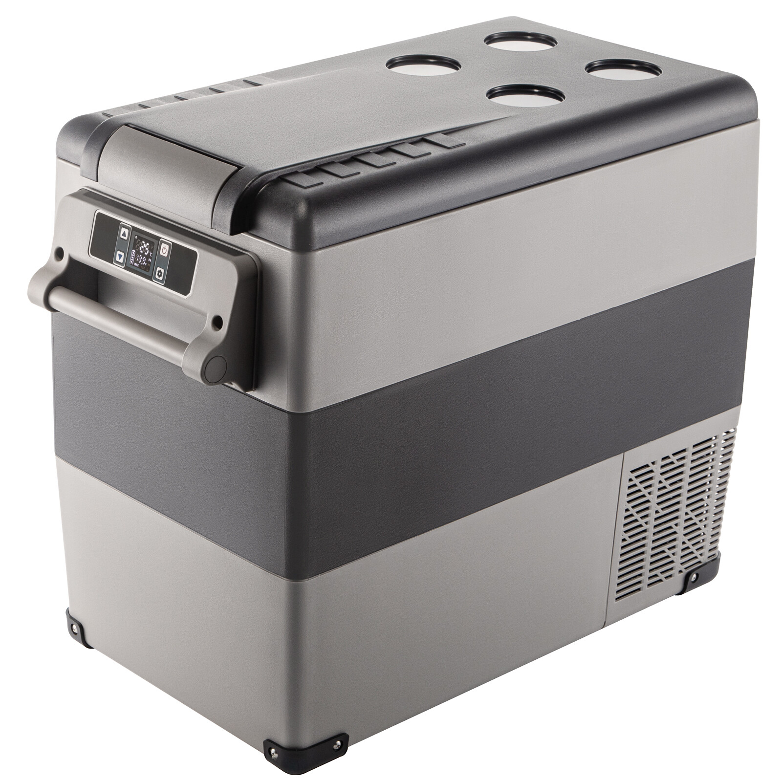 VEVOR 55L Portable Car Refrigerator 58 Quart Compact RV Mini Electric Freezer