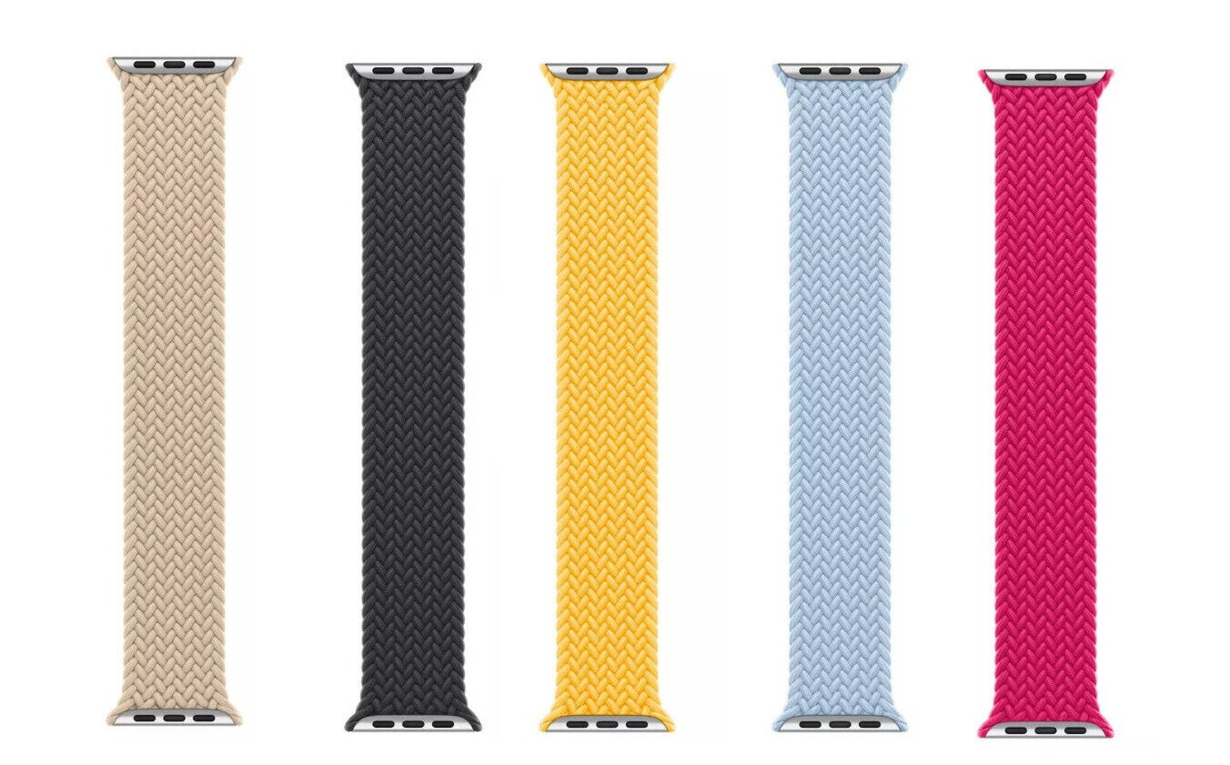 Genuine Apple Watch Braided Solo Loop Band 40mm 41mm 42mm Series 3 4 5 6 7 8 SE