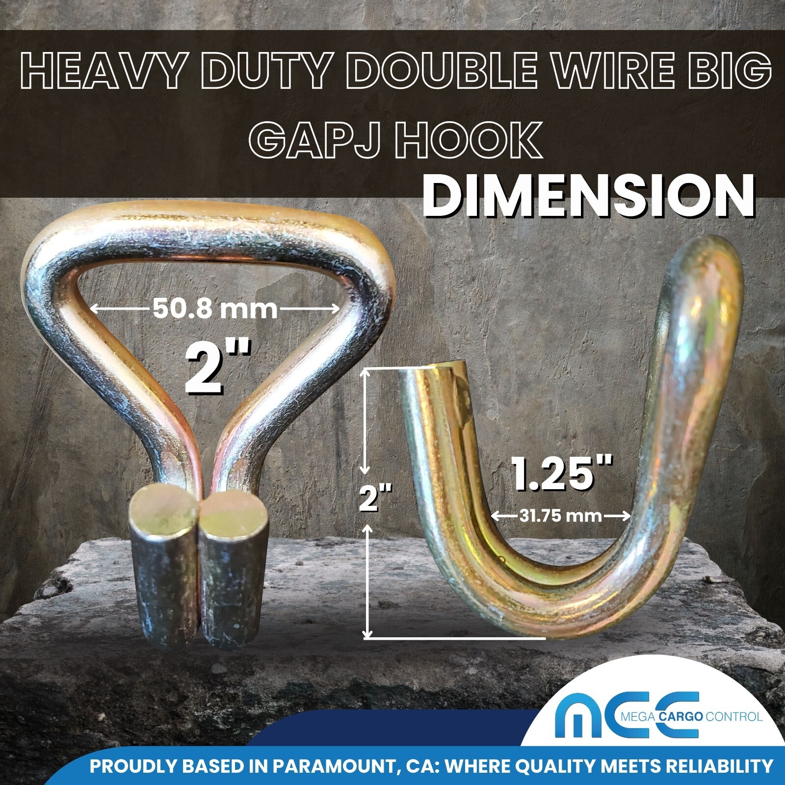 4 Pack 1.5" x 15ft Ratchet Strap W/ J Hook Flatbed Truck Trailer Tie Down Strap