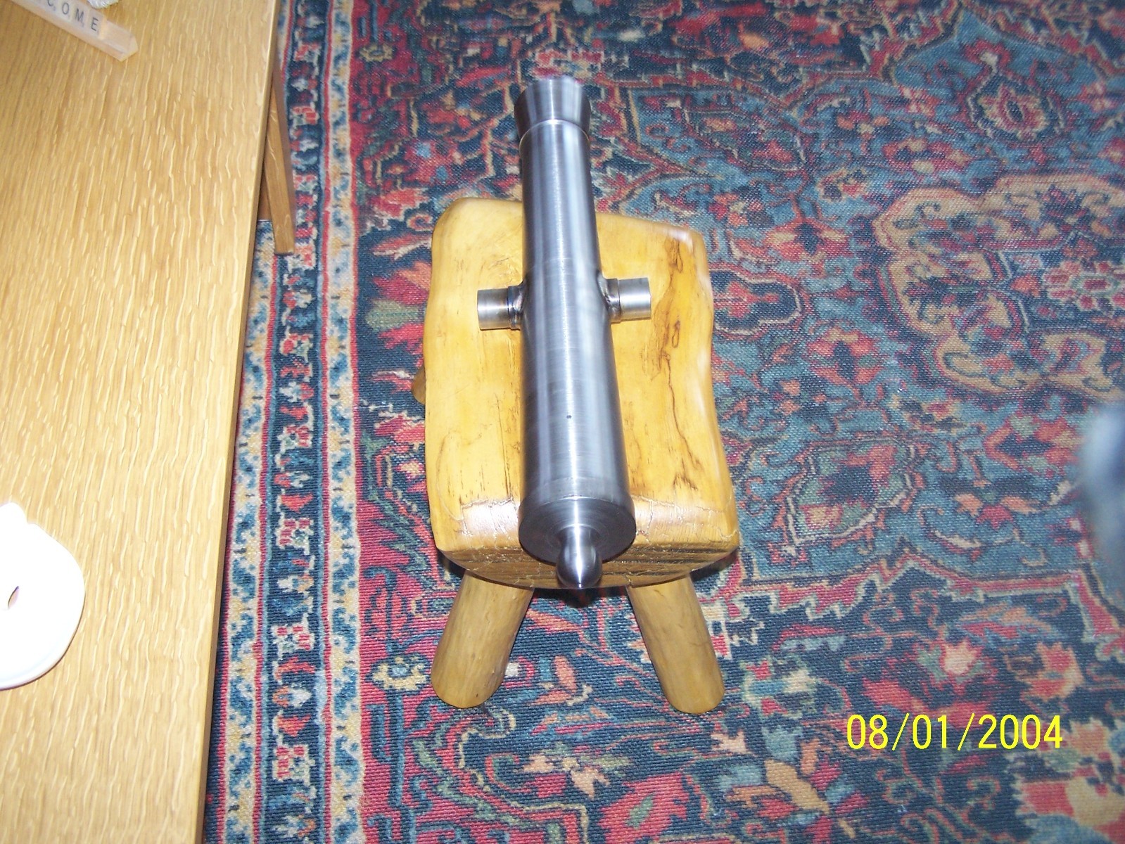 Black powder cannon 1861 1/3 scale 6 pounder Excellent