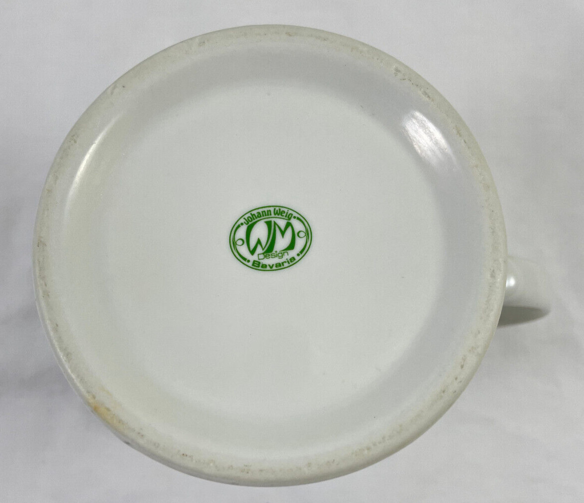 Johann Weig Souvenir Mug Munich Germany Marienplatz Rathaus Bavaria Cup