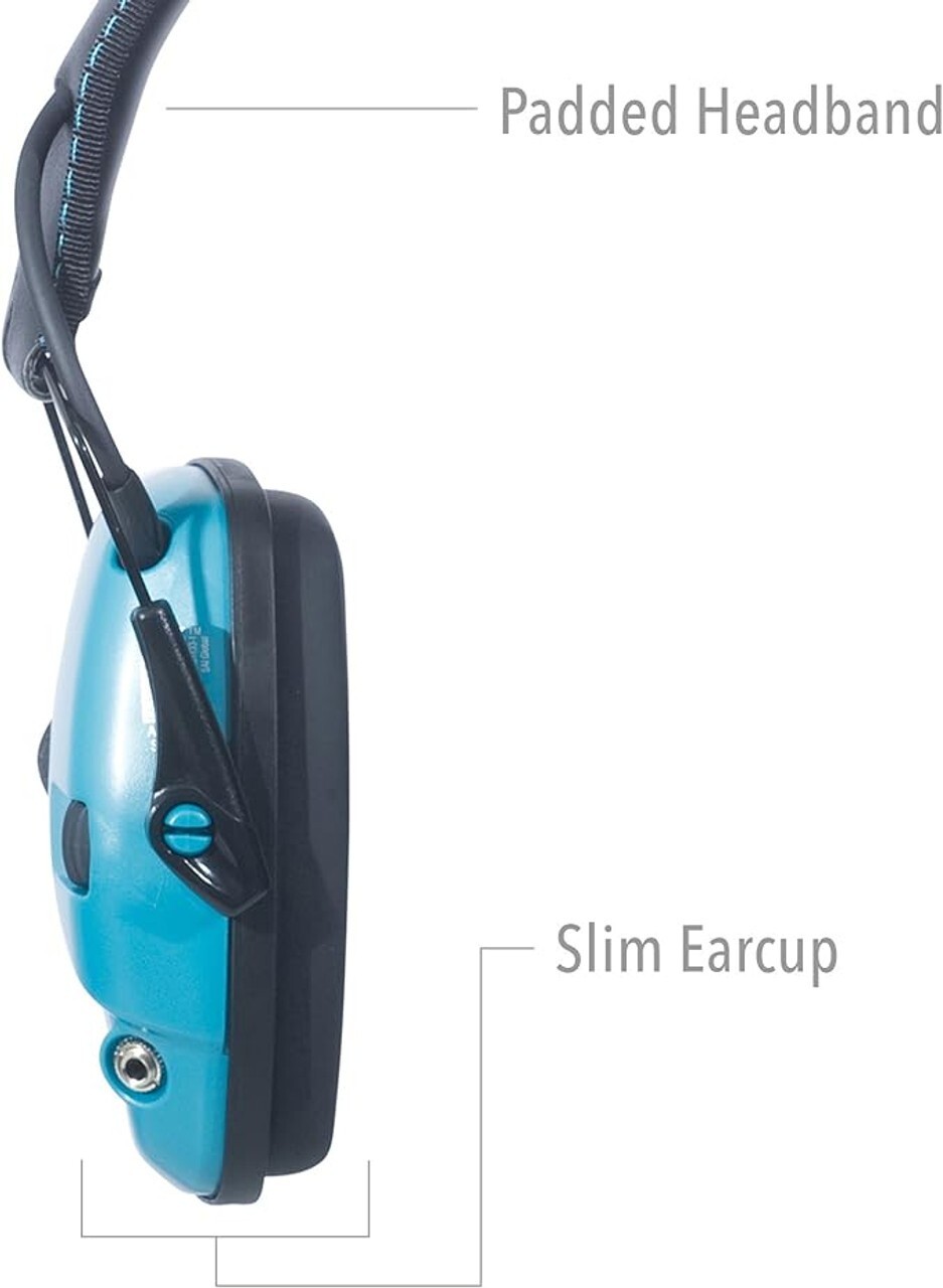Howard Leight Impact Sport Sound Electronic Shooting Earmuff, Teal SIOC