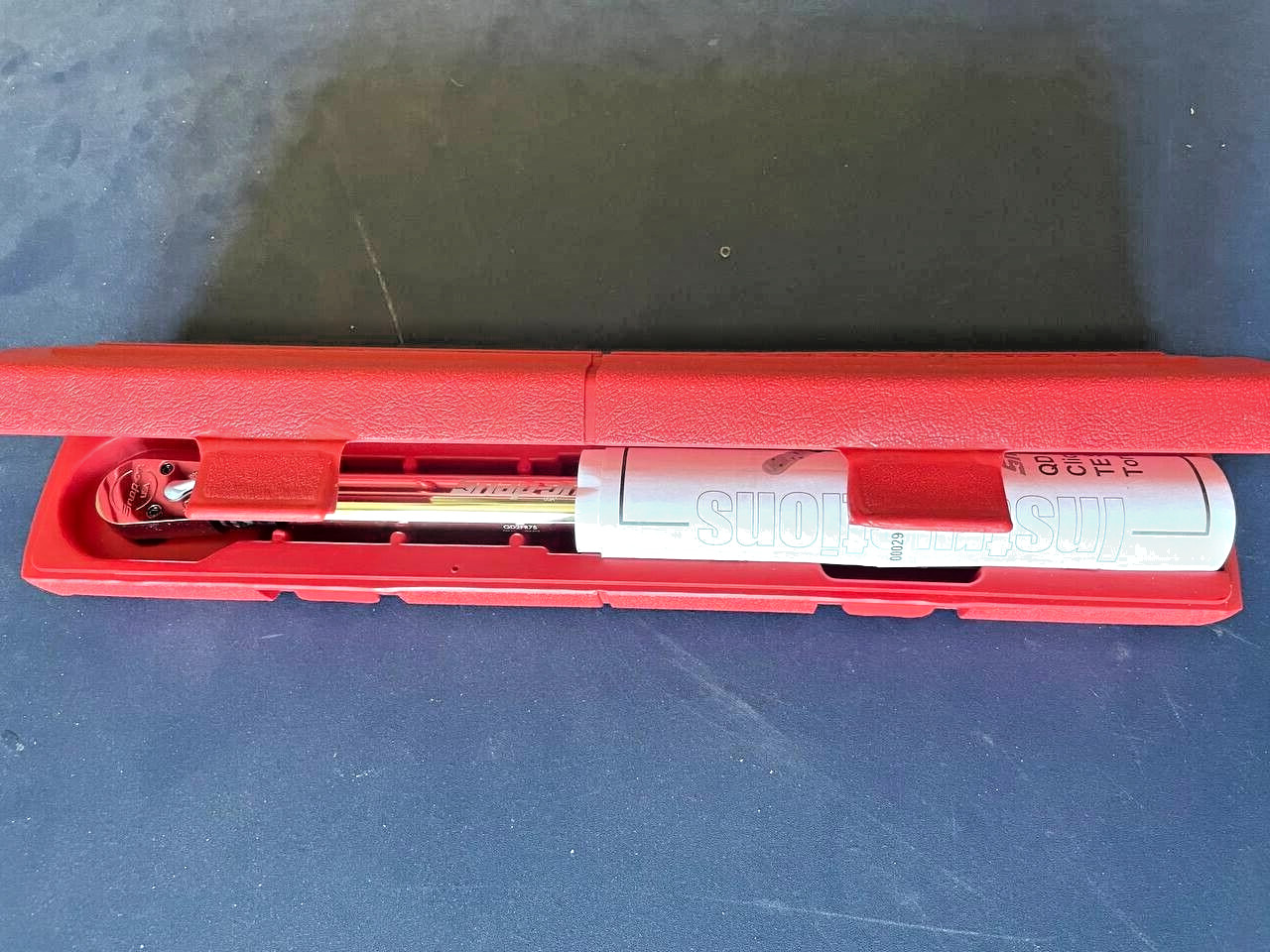 Snap-On QD2FR75 Tools 3/8" Drive Adjustable Click Style Flex Torque Wrench