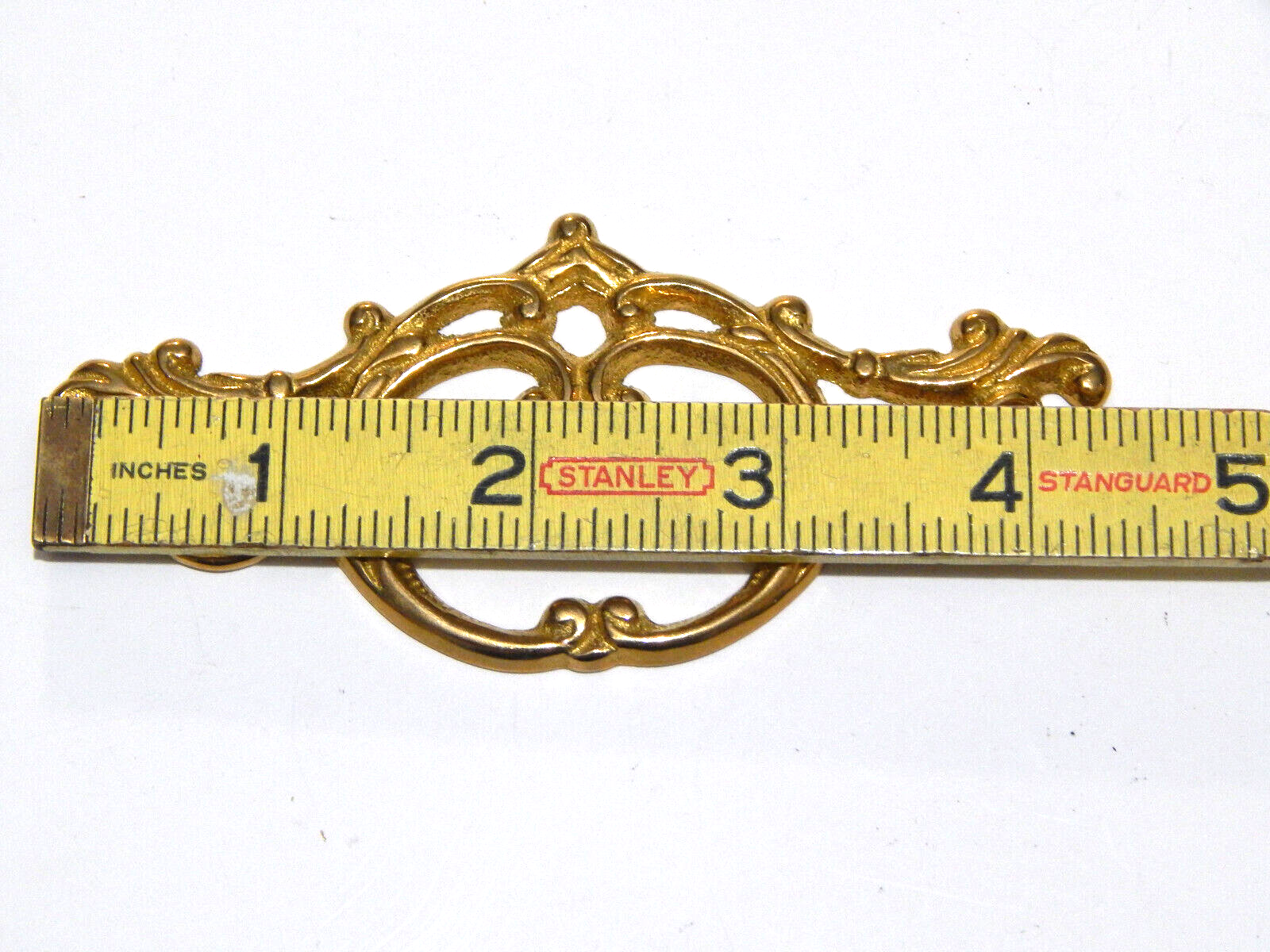 Victorian Fancy Ornate Drawer Pull With 3" Center For Dresser Chest Vanity