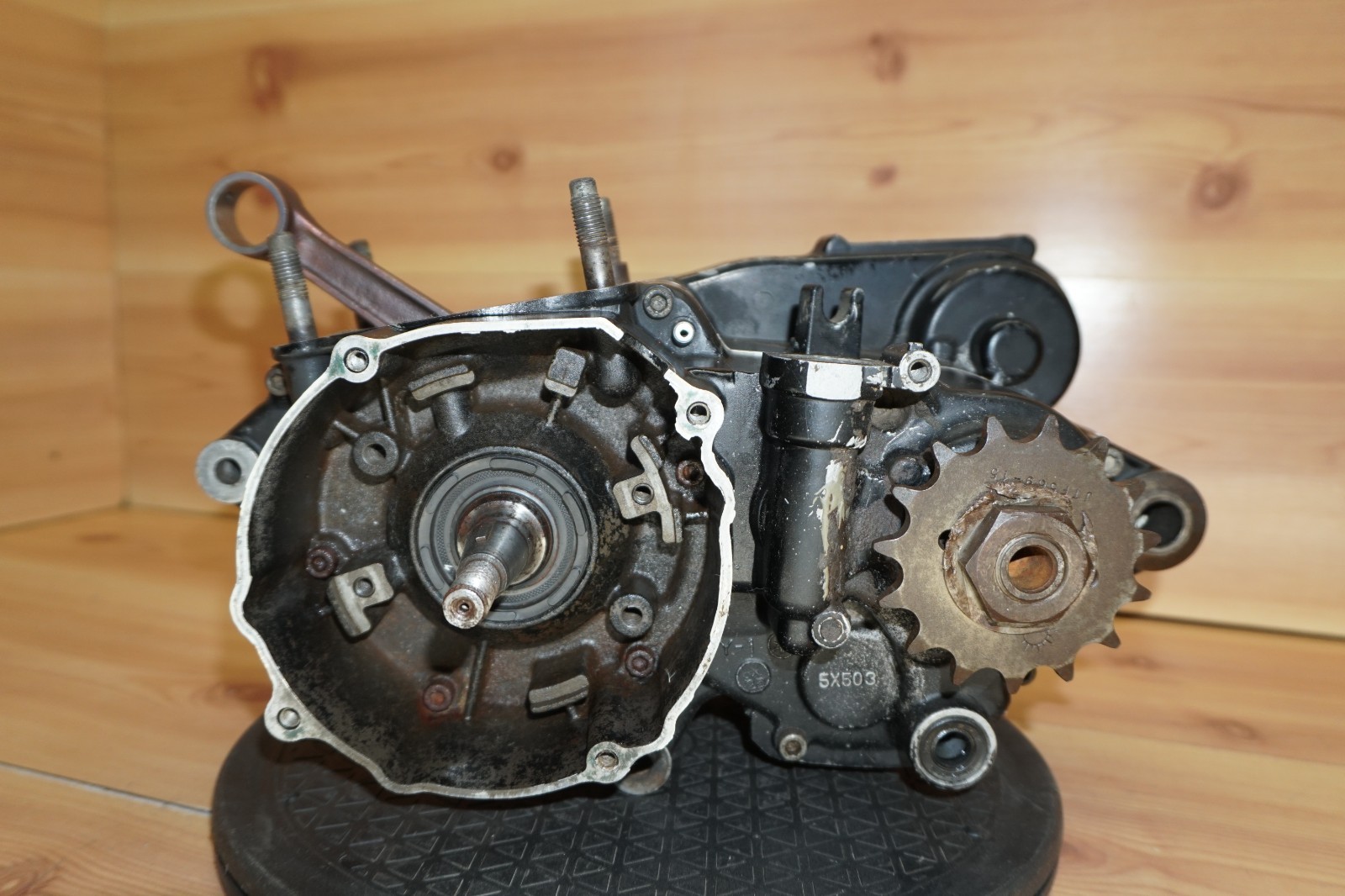 1985 1986 Yamaha YTZ250 YTZ 250 Tri Z YZ250 Crankcase Crank Right Case Motor