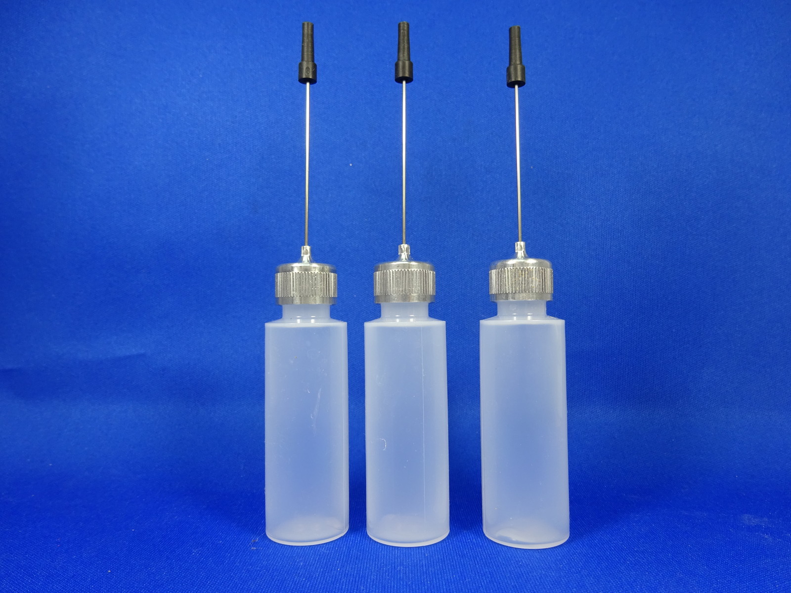 (3) OILER 1/2 OZ PRECISION HIGH QUALITY OIL BOTTLES NEEDLE MICRO TIP APPLICATOR