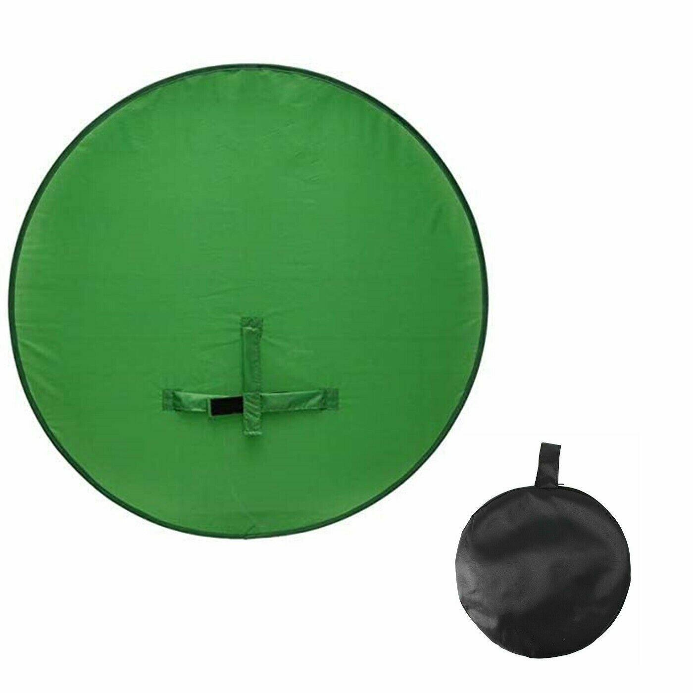 56inch Round Green Screen Backdrop Photography Background for Photo Video Studio