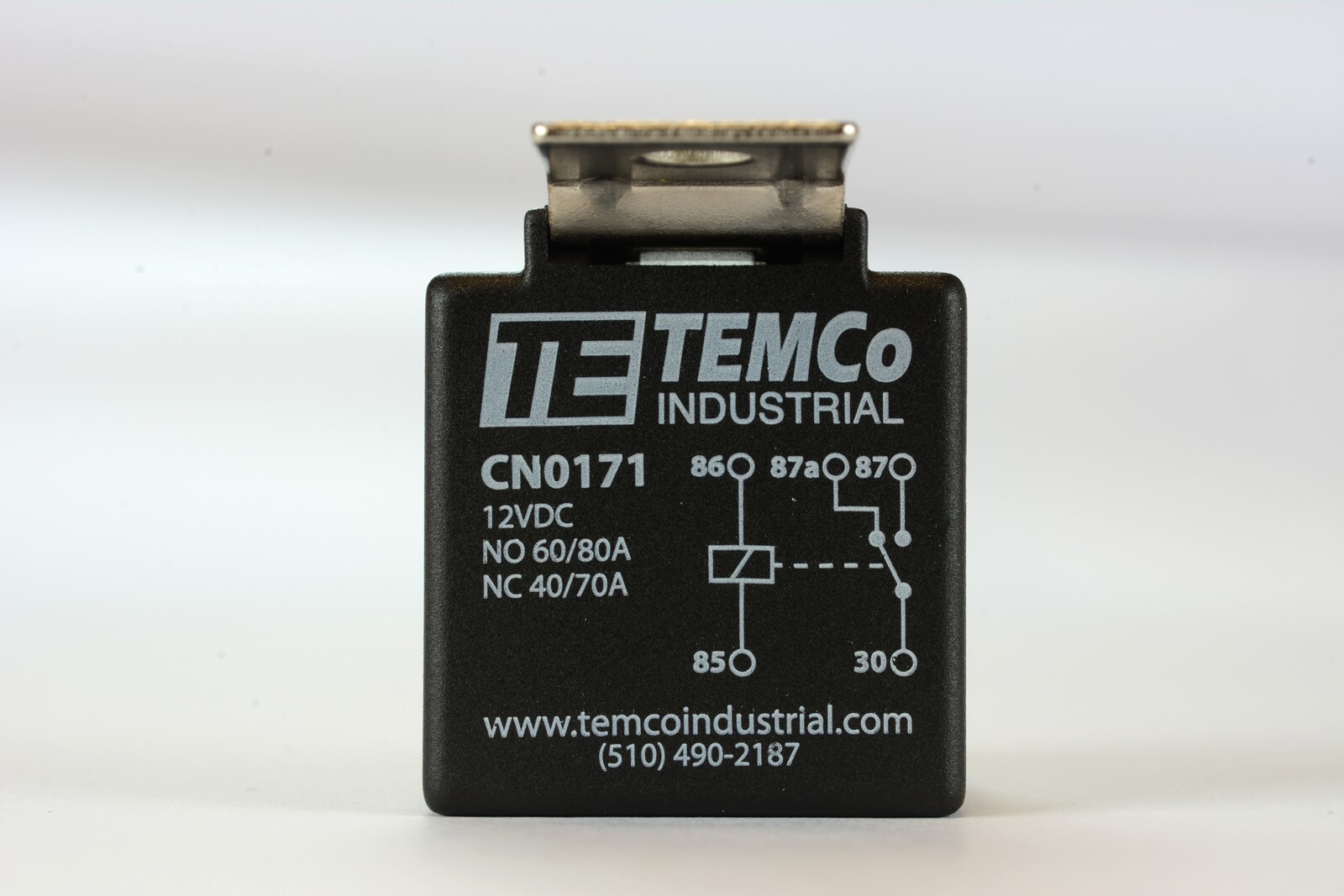 100 LOT TEMCo INDUSTRIAL 12 V 60/80 Amp Bosch Style S Relay SPDT Automotive