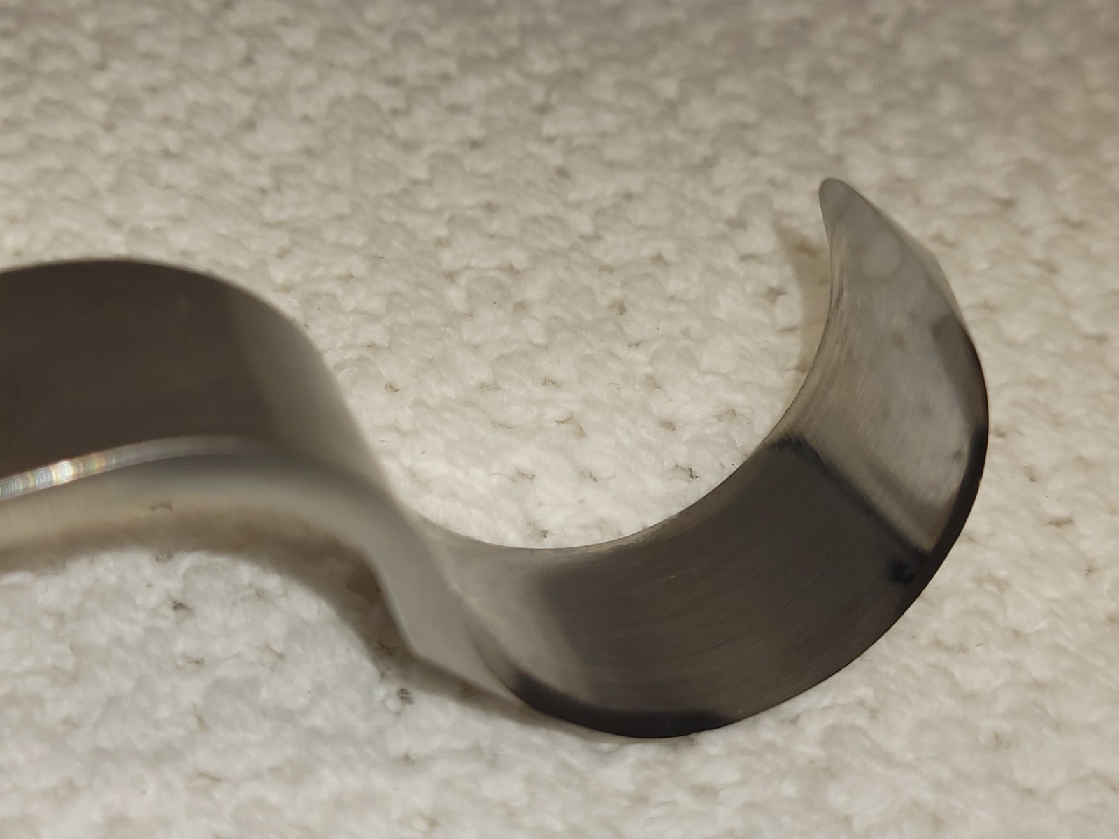 Narex spoon carving knife (model 822103) featuring a double-edged blade