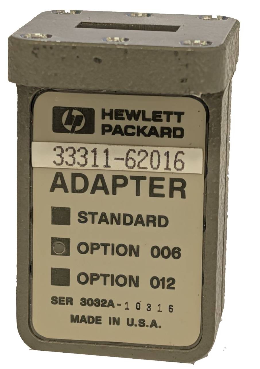 HP Agilent 33311-62016 K-Band Coaxial Waveguide Adapter, 3.5 mm Broken Contact
