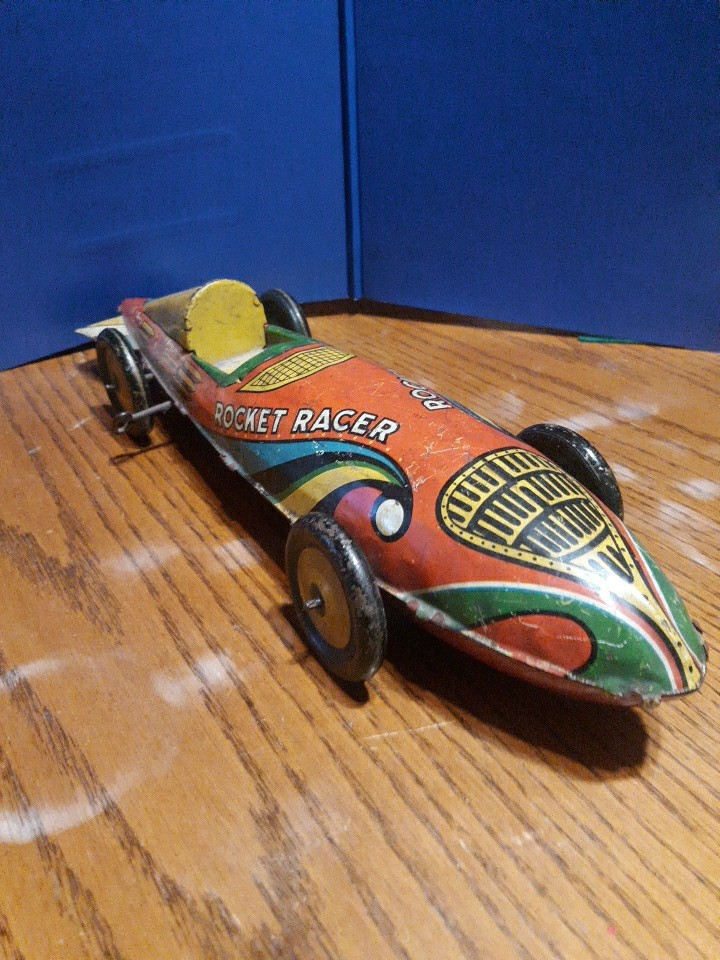 Marx Rocket Racer Wind-up, 1935, Works