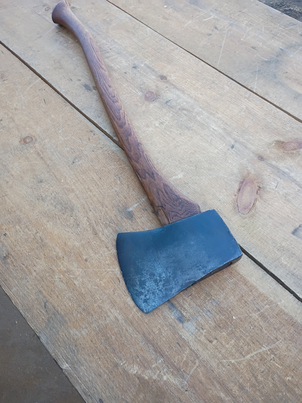 Vintage J.M. Warren Connecticut Pattern Axe Troy NY 4 lbs 2 oz