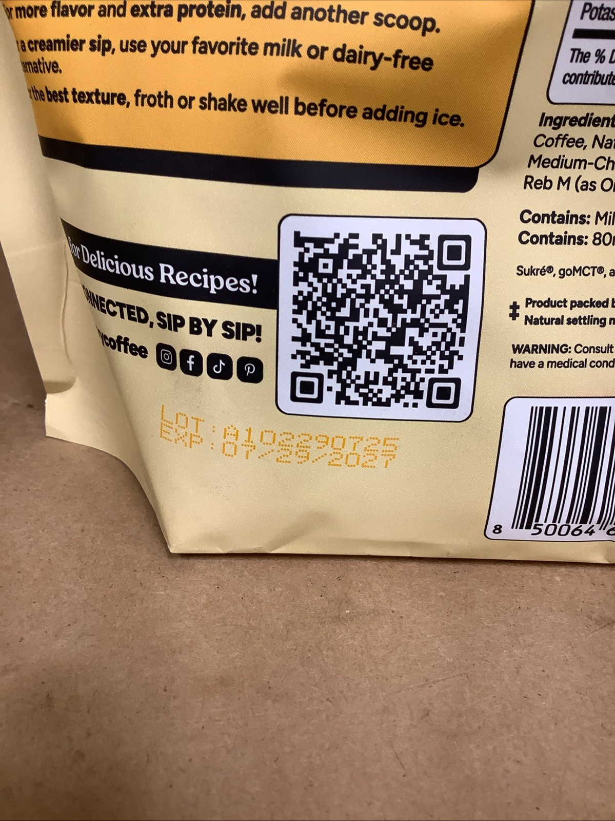 Javvy Original Instant Protein Coffee - 8.8oz