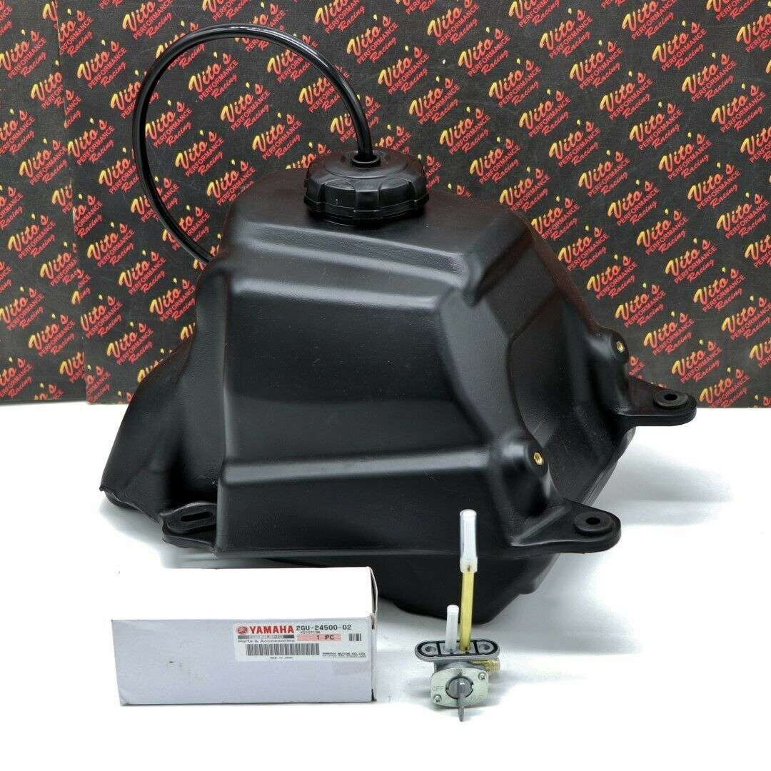 NEW YAMAHA Banshee GAS TANK + fuel cap & OEM factory petcock 1987-2006