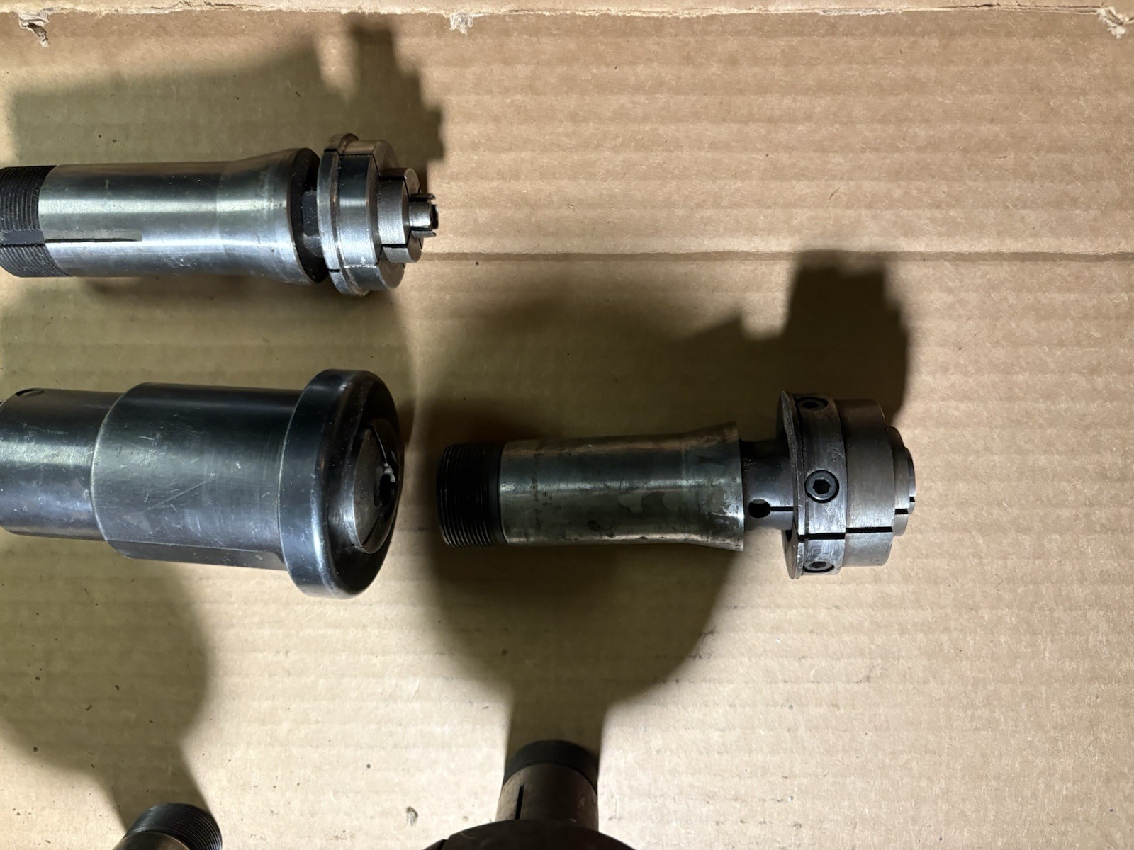 Lot of 5C Emergency and Expanding Collets and Fixture Hardinge others