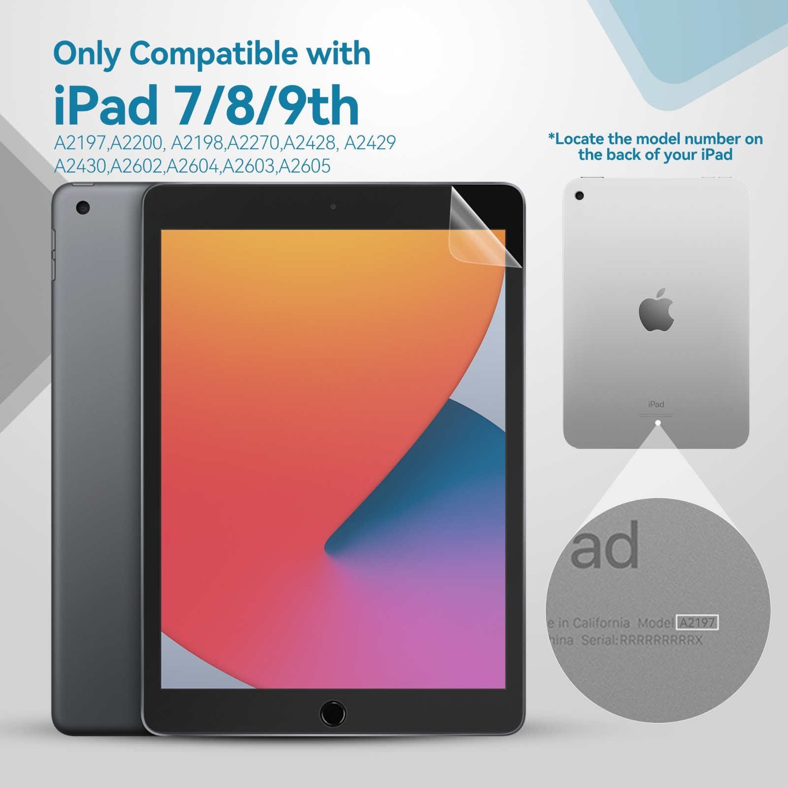 Penstudio Paper-Feel Screen Protector for iPad 7/8/9 | Anti-Glare