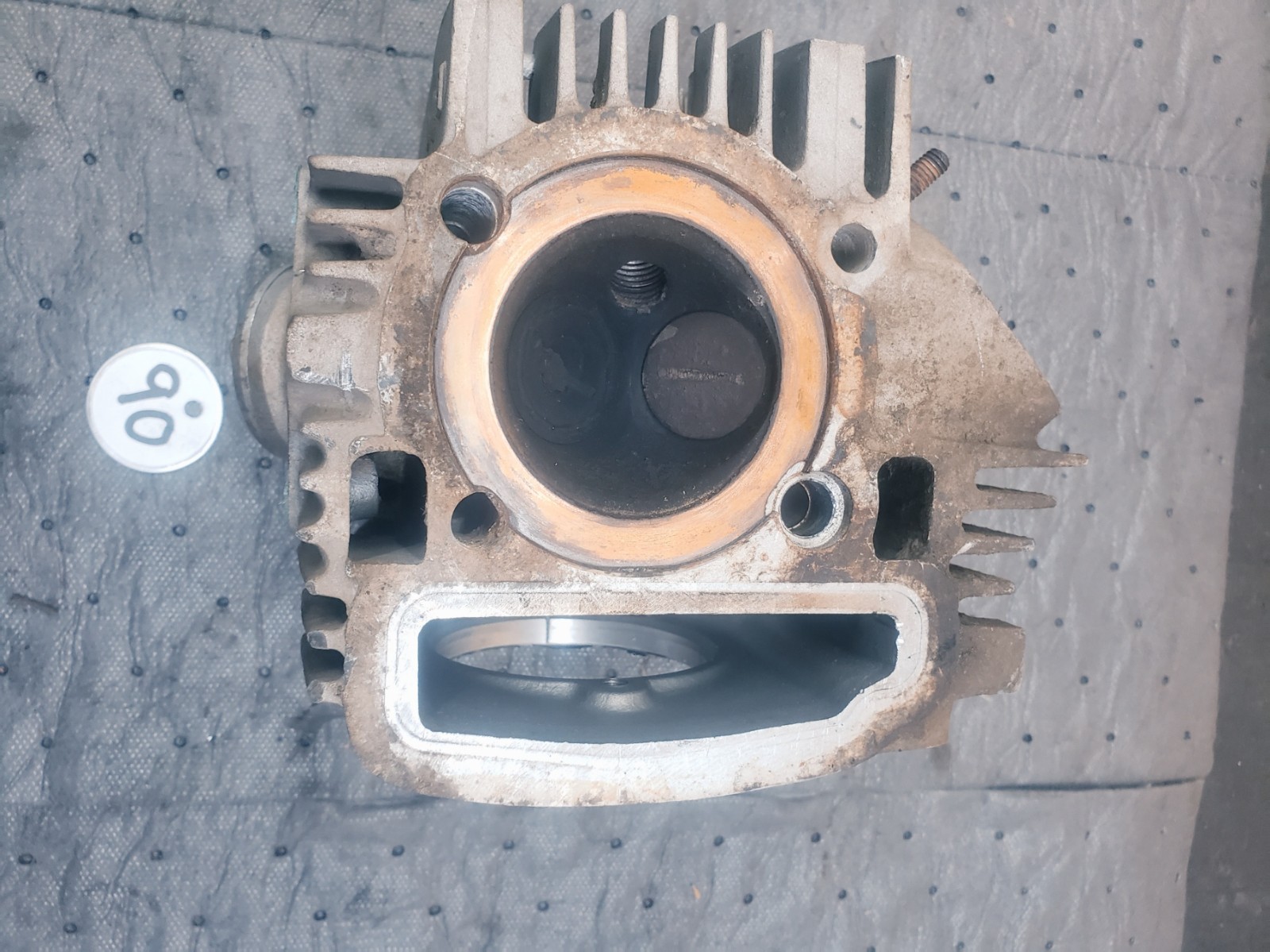 1973 HONDA CT90 ATC90 ENGINE CYLINDER HEAD TOP END VALVES CAM #12200-028-792