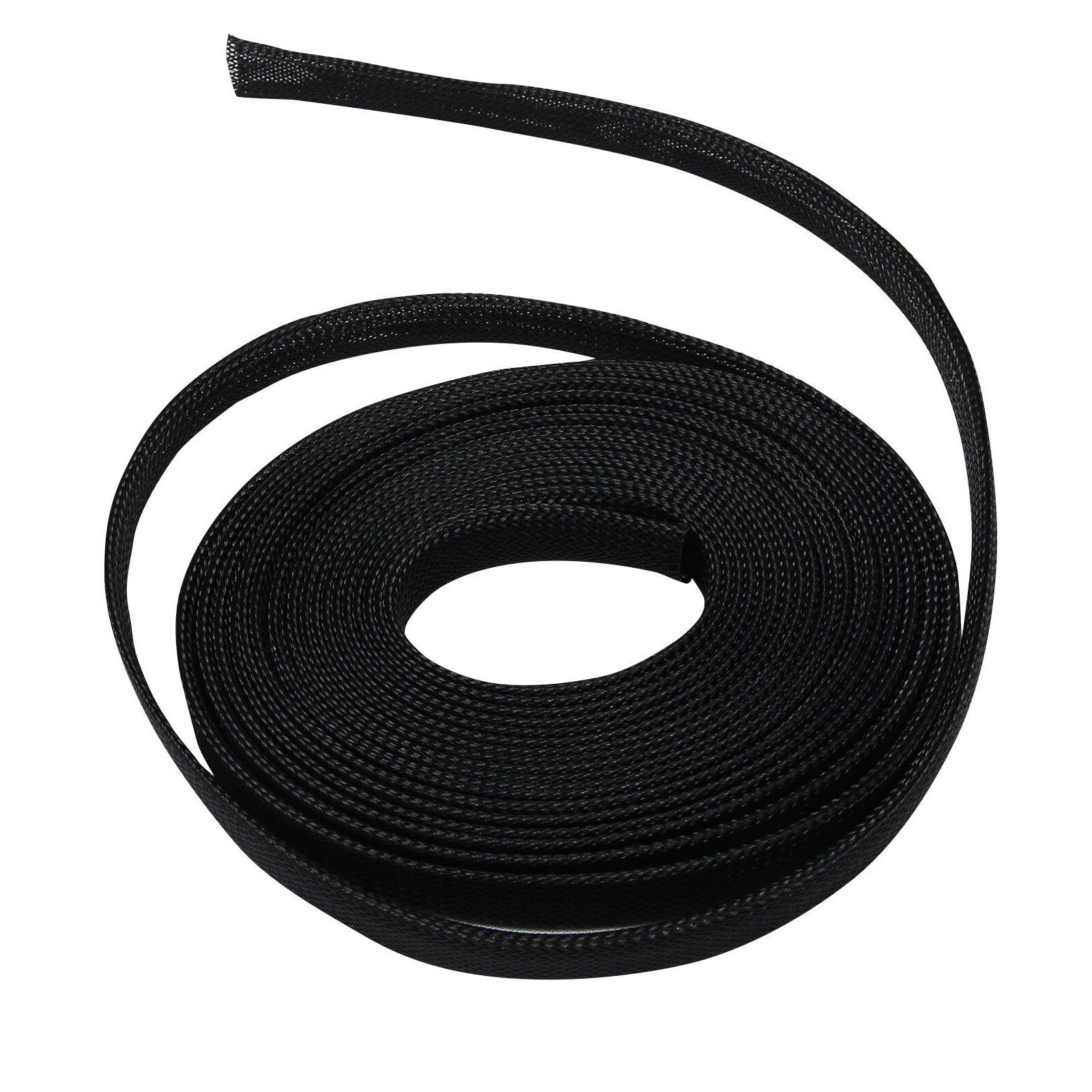 50FT 100FT Expandable Braided Cable Sleeve Sheathing Harness Wire Loom Conduit