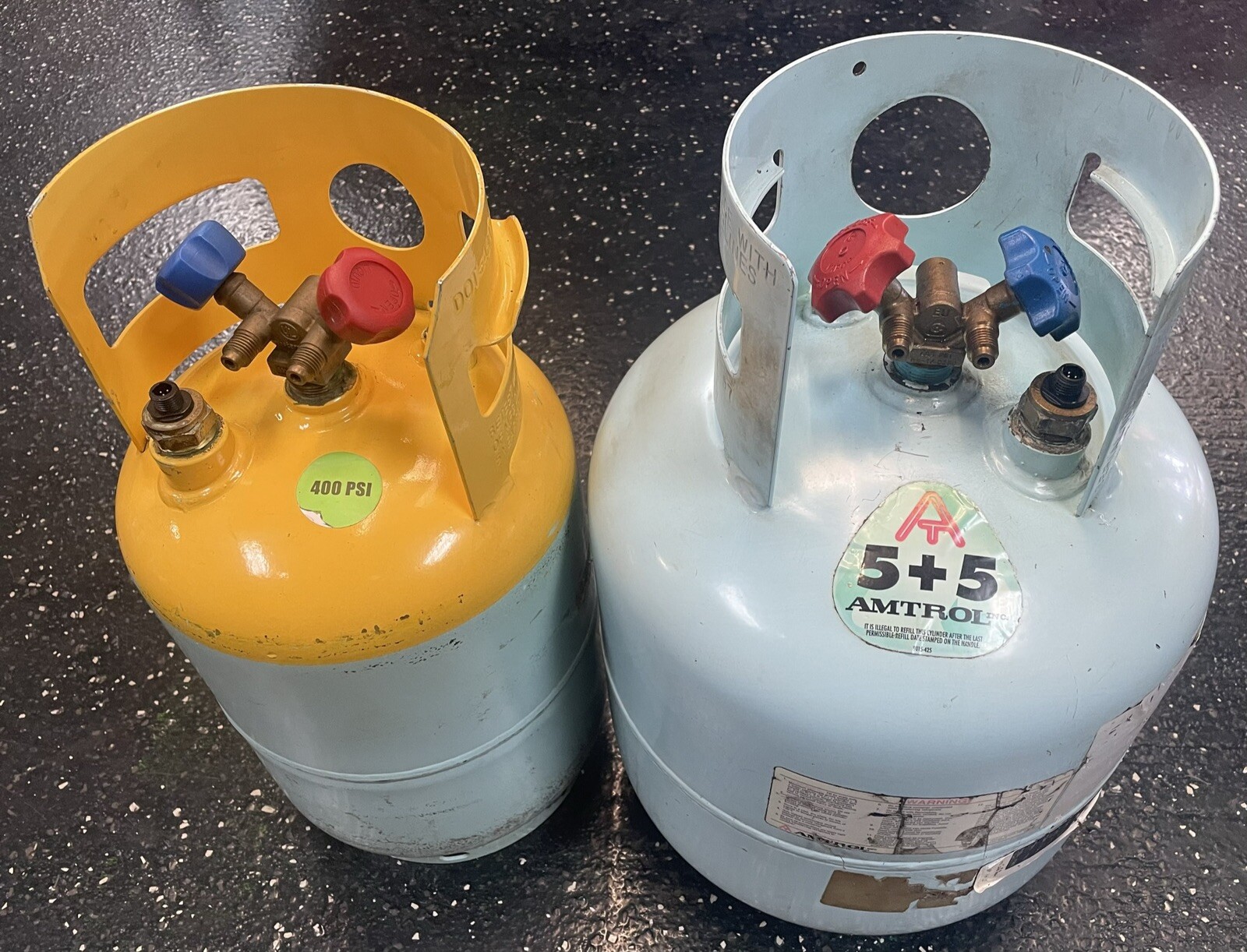 Mastercool (67011) and Amtrol Recovery Tanks